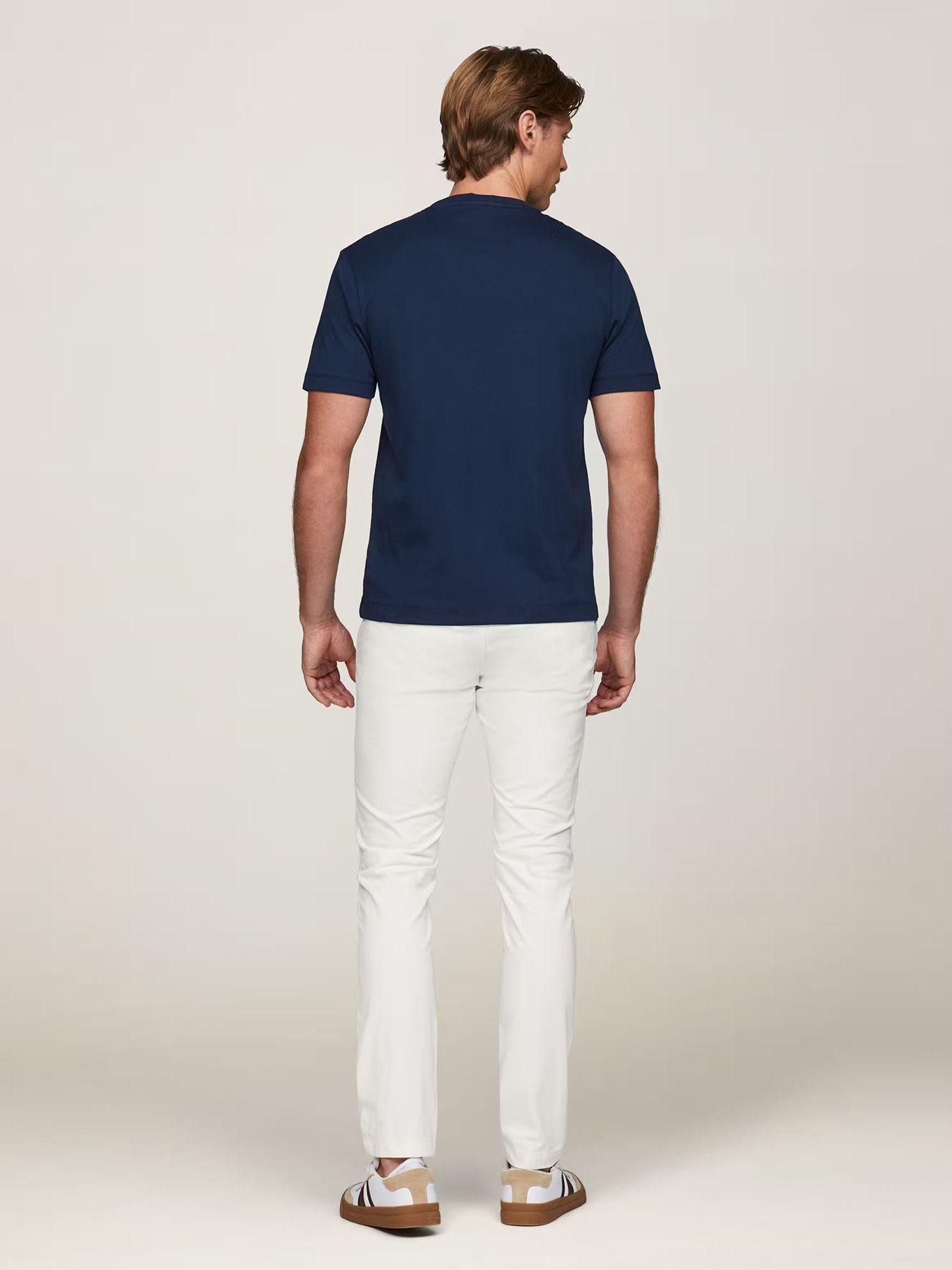 Polera Logo Monogram Azul DAF Tommy Hilfiger-2
