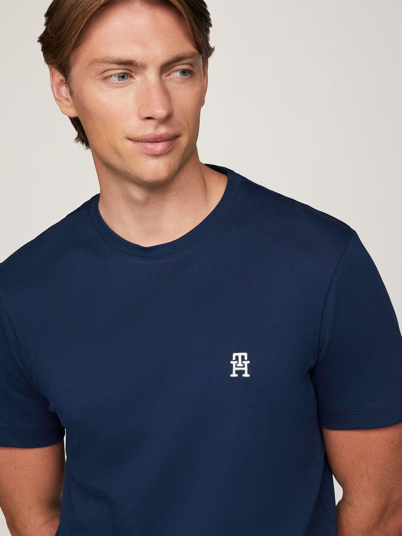 Polera Logo Monogram Azul DAF Tommy Hilfiger-3