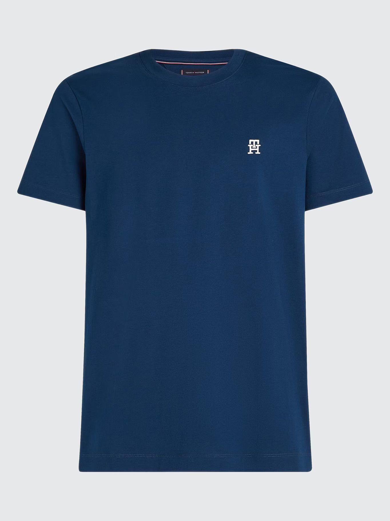 Polera Logo Monogram Azul DAF Tommy Hilfiger-4