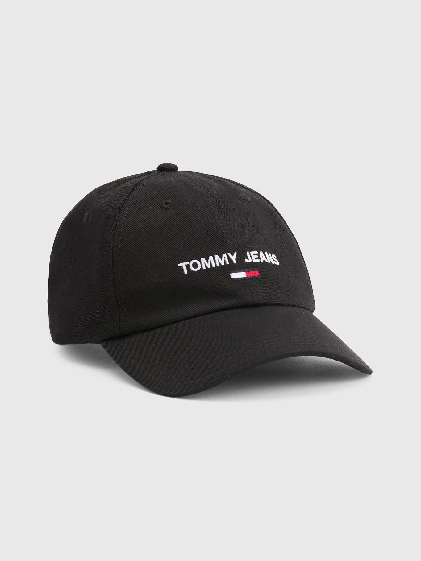 Jockey Clásico Con Logo Bordado Negro Tommy Jeans-0