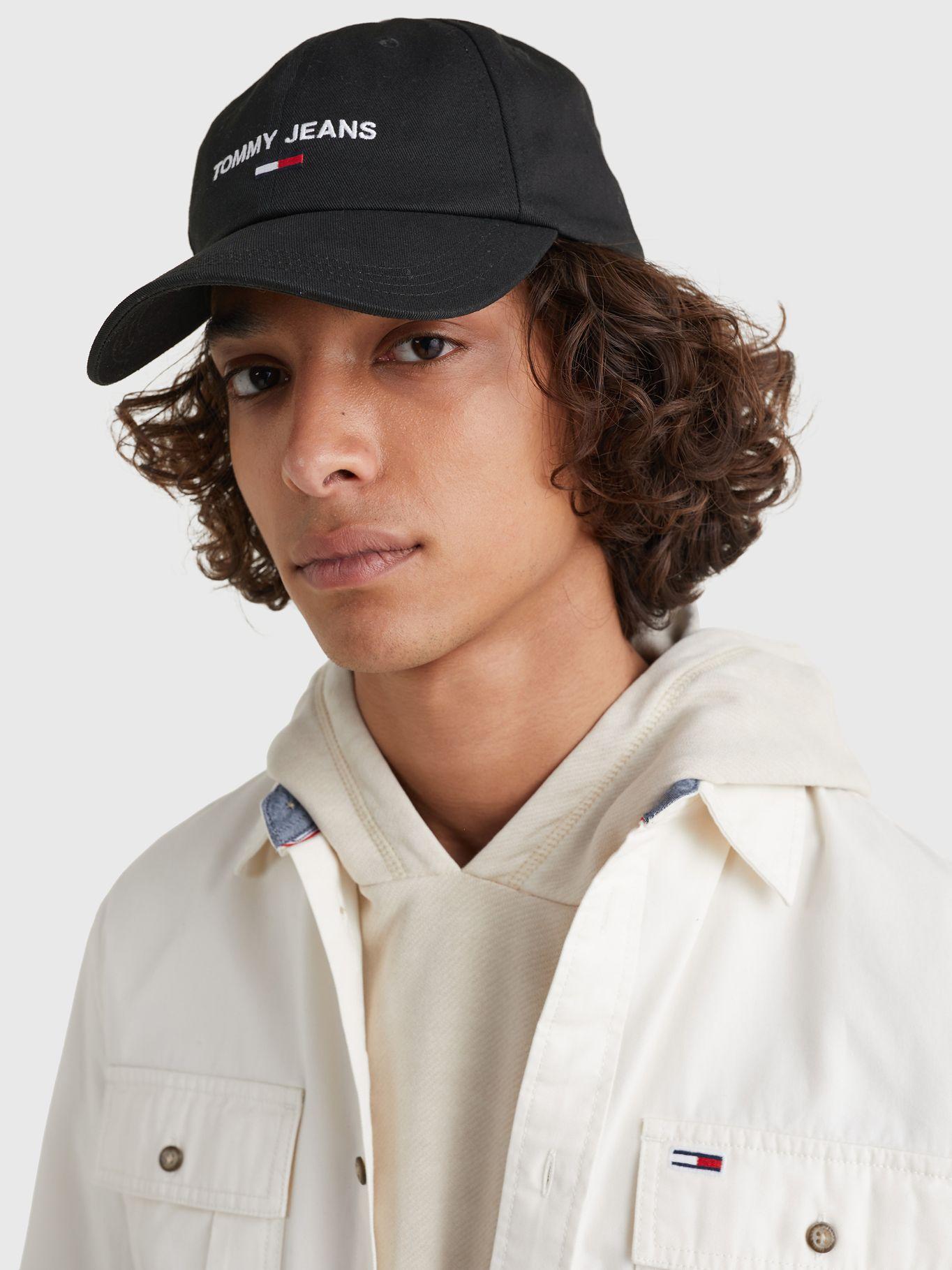Jockey Clásico Con Logo Bordado Negro Tommy Jeans-1