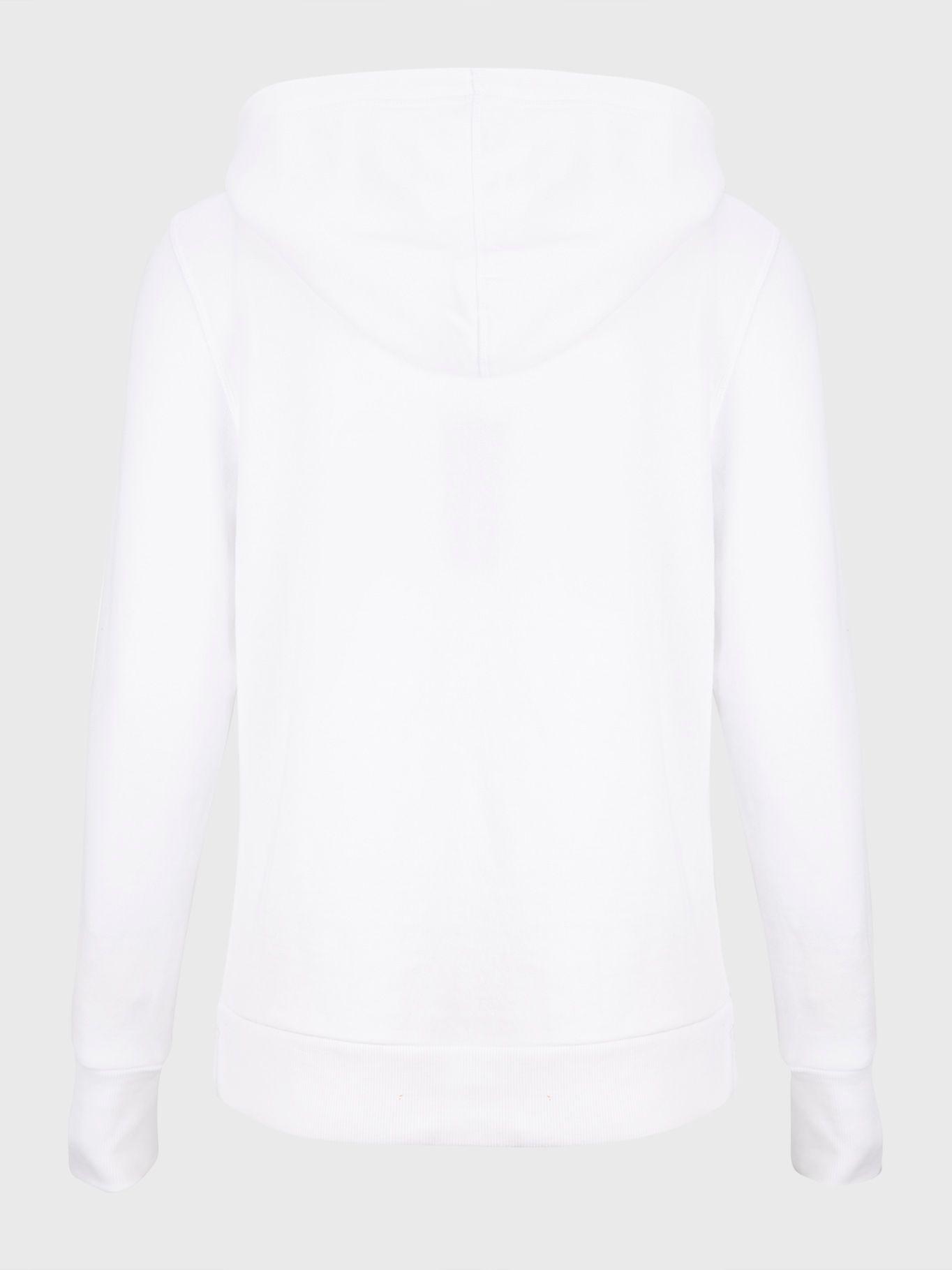 Polerón Hoodie Logo De Bandera Blanco Tommy Hilfiger-1