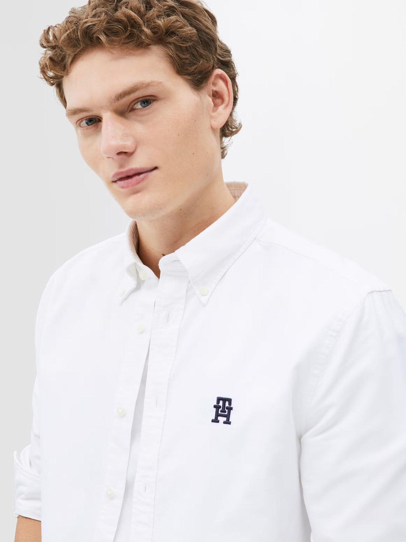 Camisa Oxford Heritage-Regular Blanco Tommy Hilfiger-3