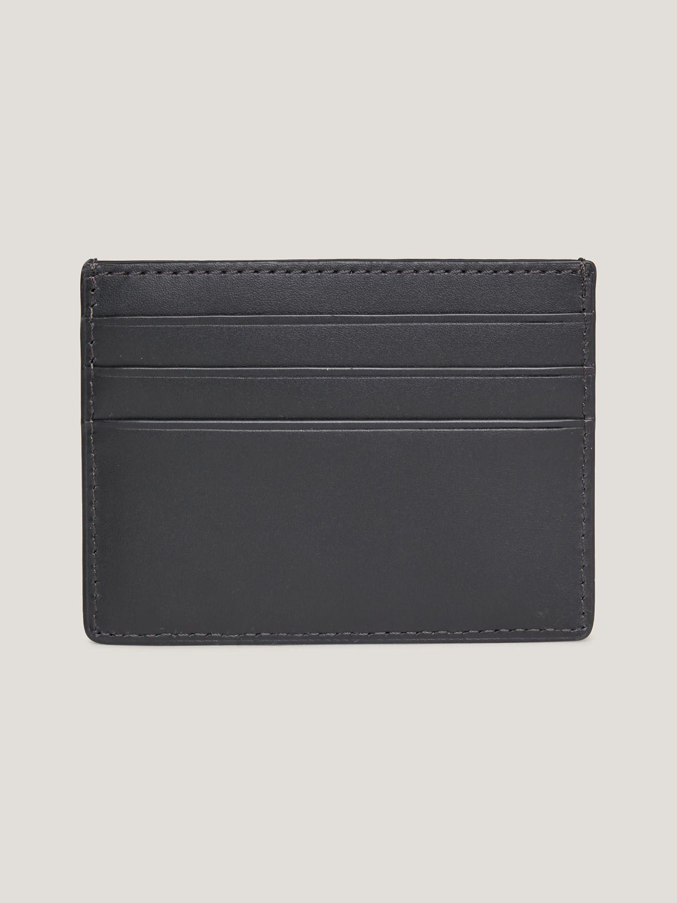 Tarjetero De Cuero Con Logo Negro Tommy Hilfiger-1