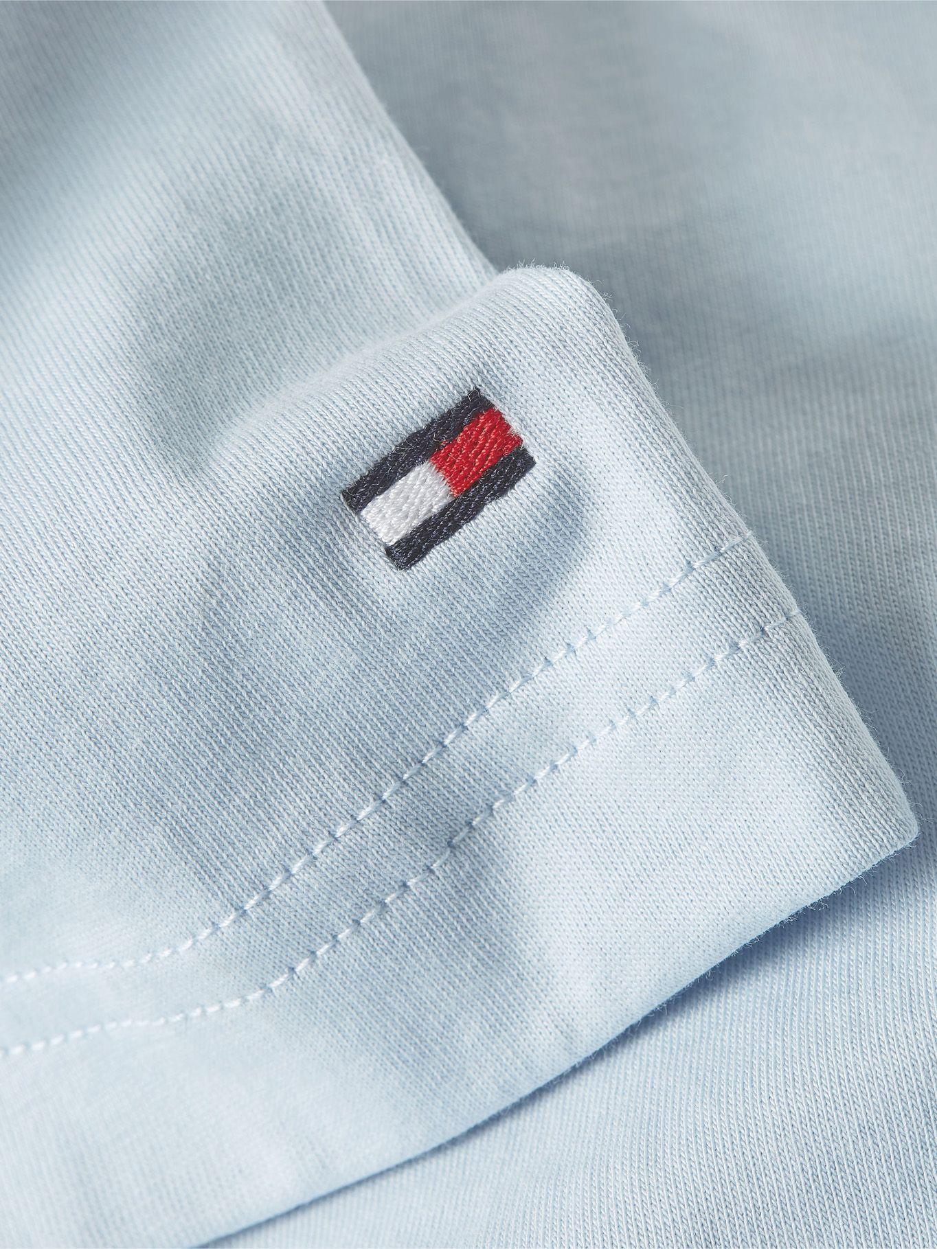 Polera Palmeras Print Celeste Tommy Hilfiger M2-4