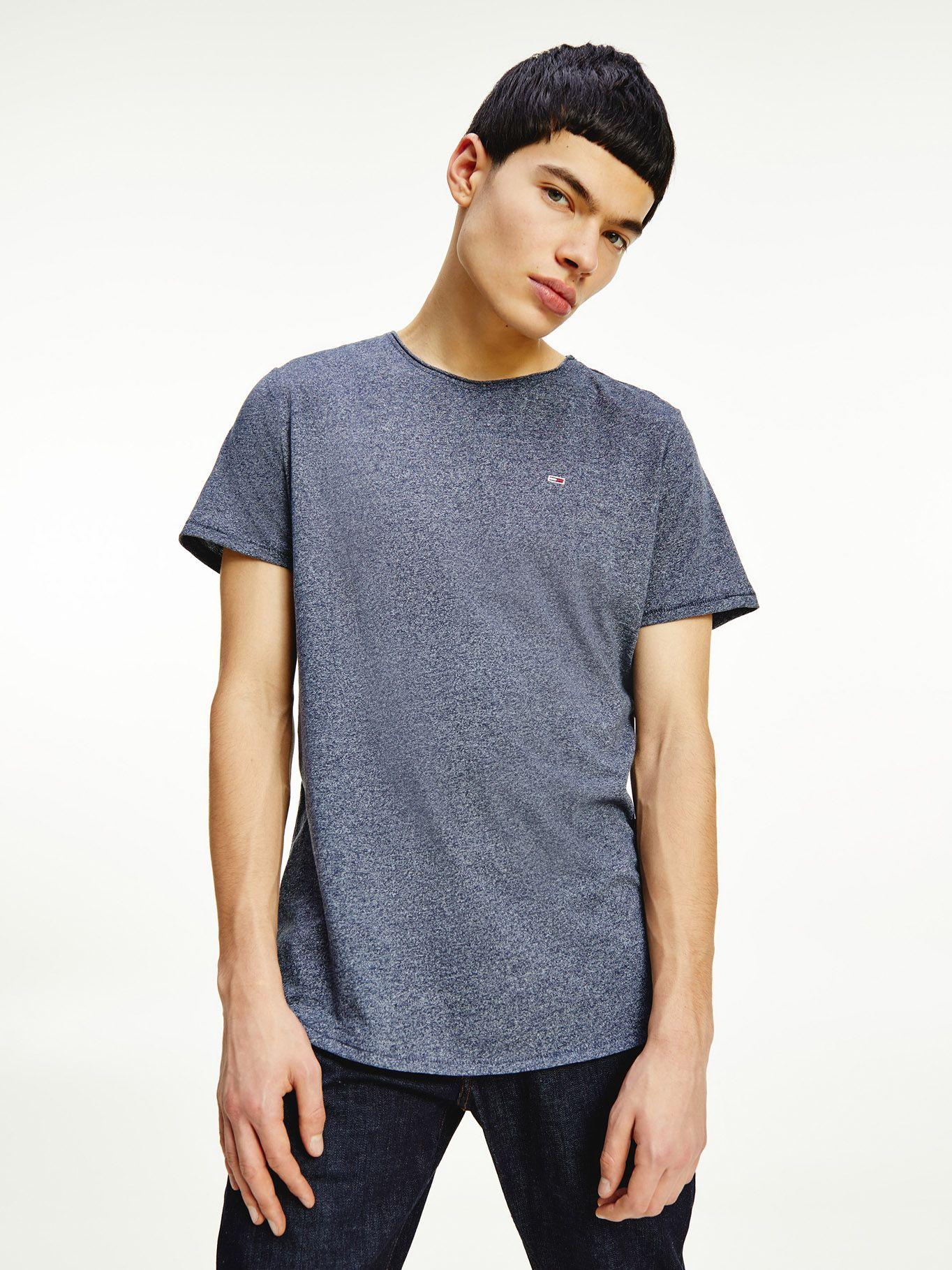 Polera Jaspe Slim Fit Azul Tommy Hilfiger-0