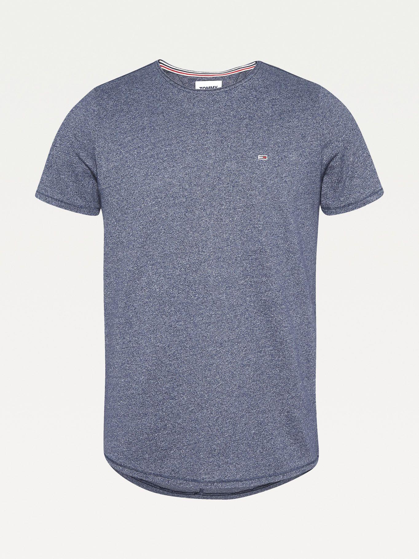 Polera Jaspe Slim Fit Azul Tommy Hilfiger-3