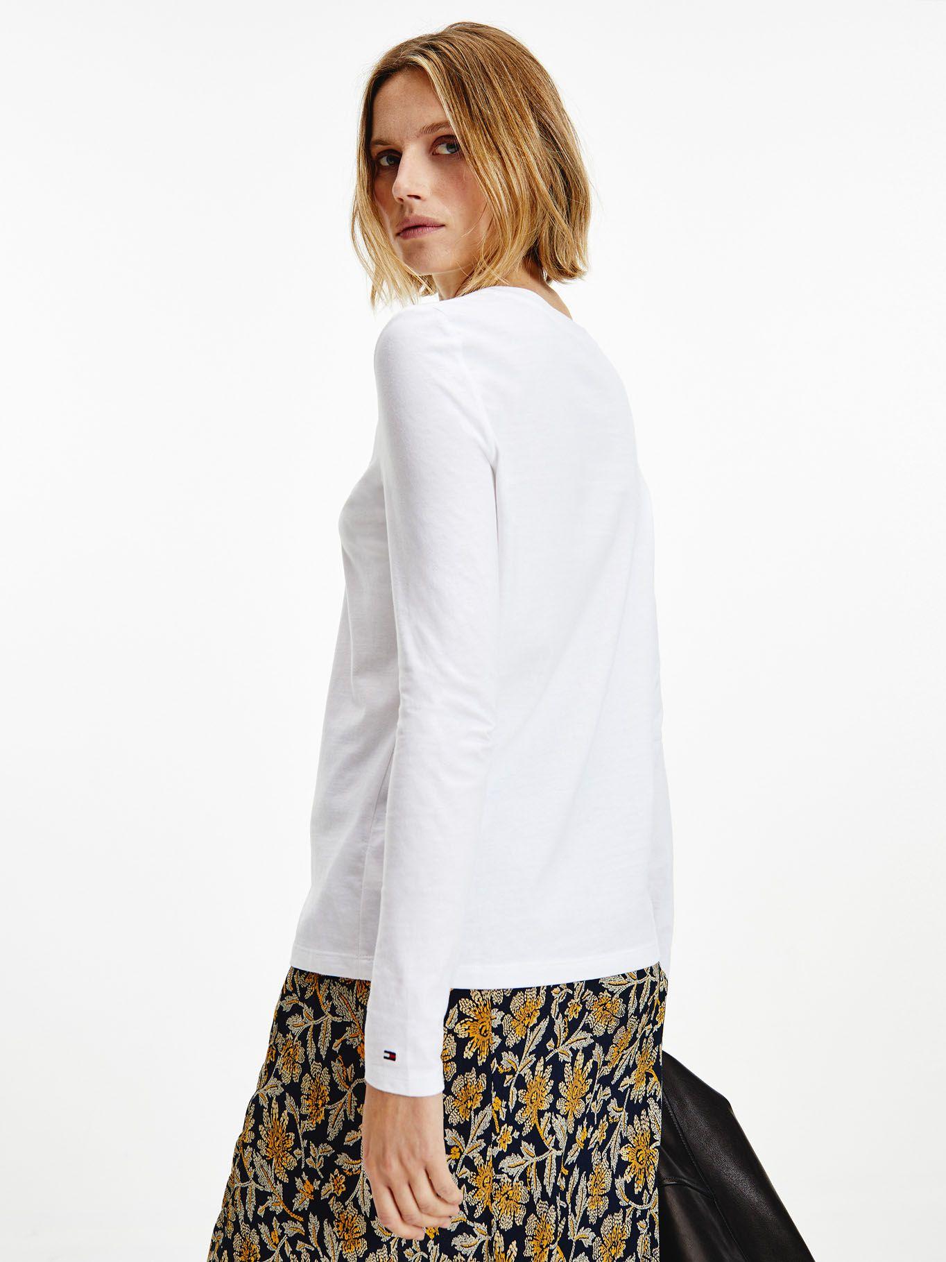 Polera Essential Regular Fit Blanco Tommy Hilfiger-1
