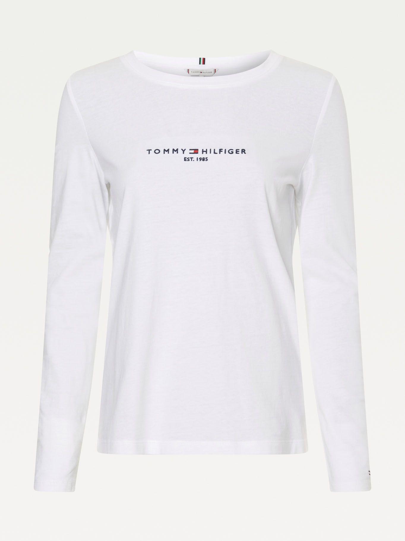 Polera Essential Regular Fit Blanco Tommy Hilfiger-3