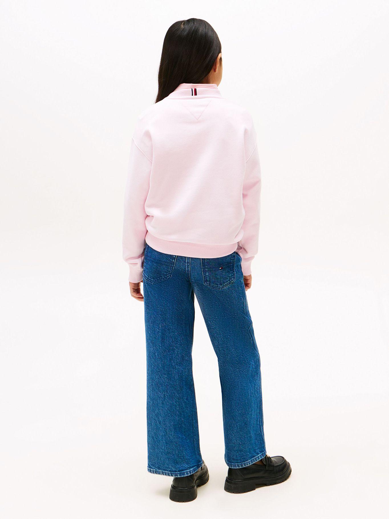 Polerón Corporate Logo Rosado Tommy Hilfiger-2