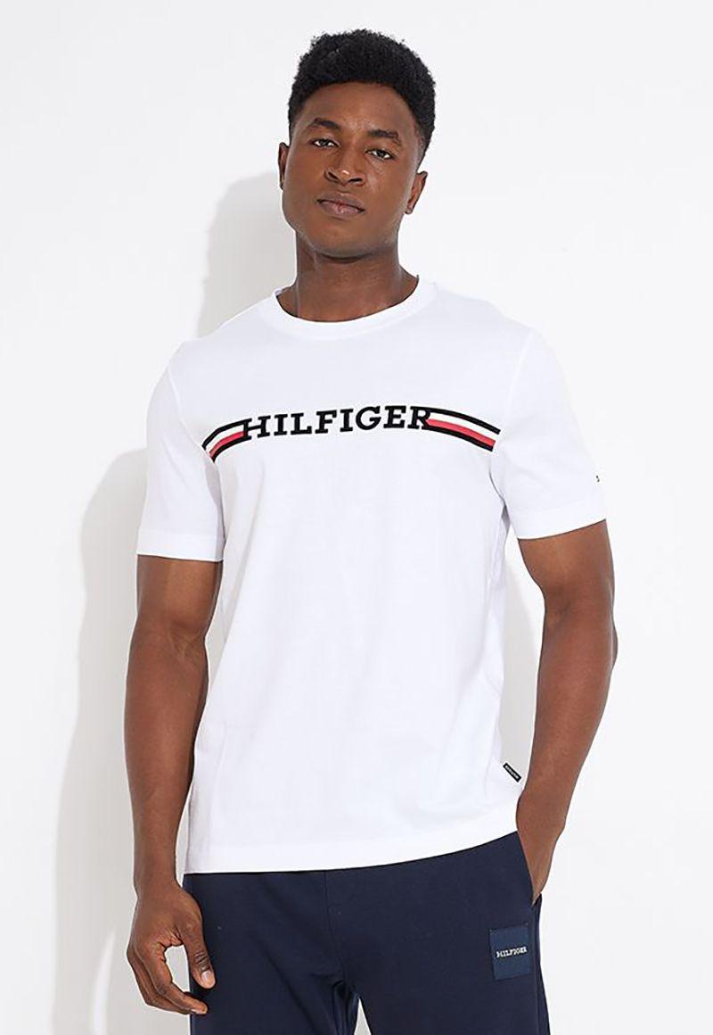 Polera Monotype Graphic Blanco Tommy Hilfiger-0