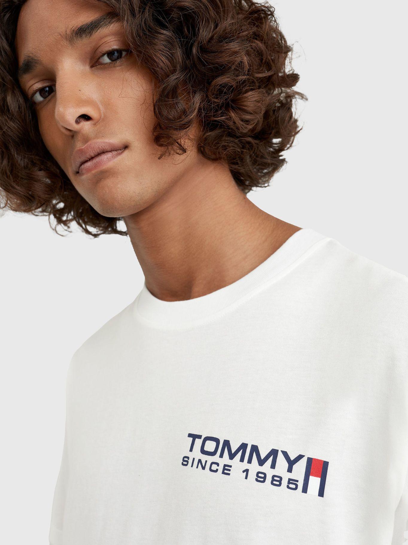 Polera Classic Athletic Con Logo Blanco Tommy Hilfiger-3