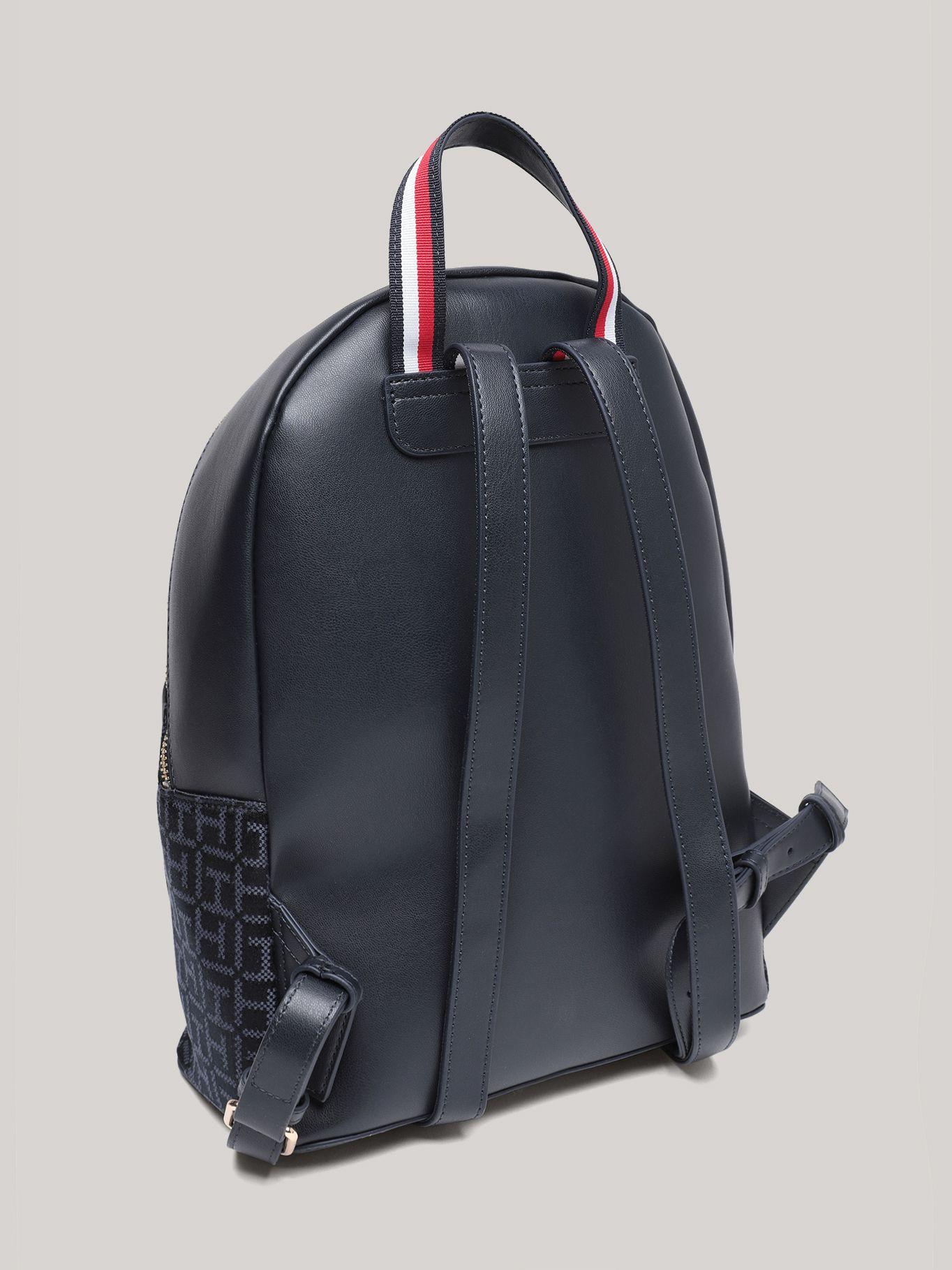 Mochila Im Latam Jacquard Azul Tommy Hilfiger-1