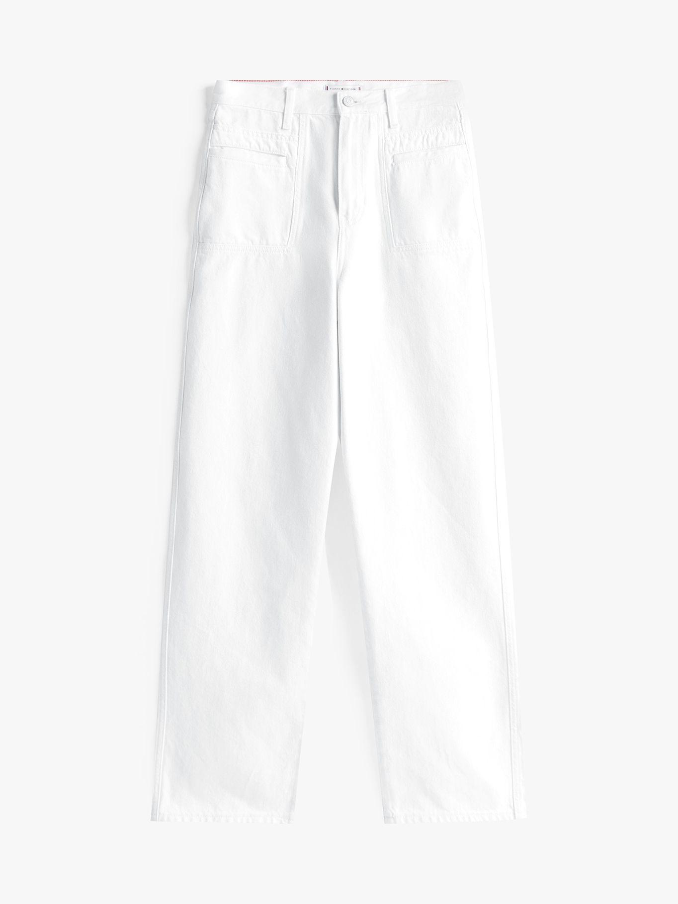 Jeans Relaxed Straight Blanco Tommy Hilfiger-4