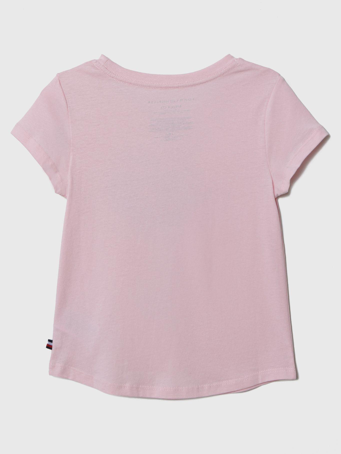 Polera Con Logo Heart Rosado Tommy Hilfiger-1