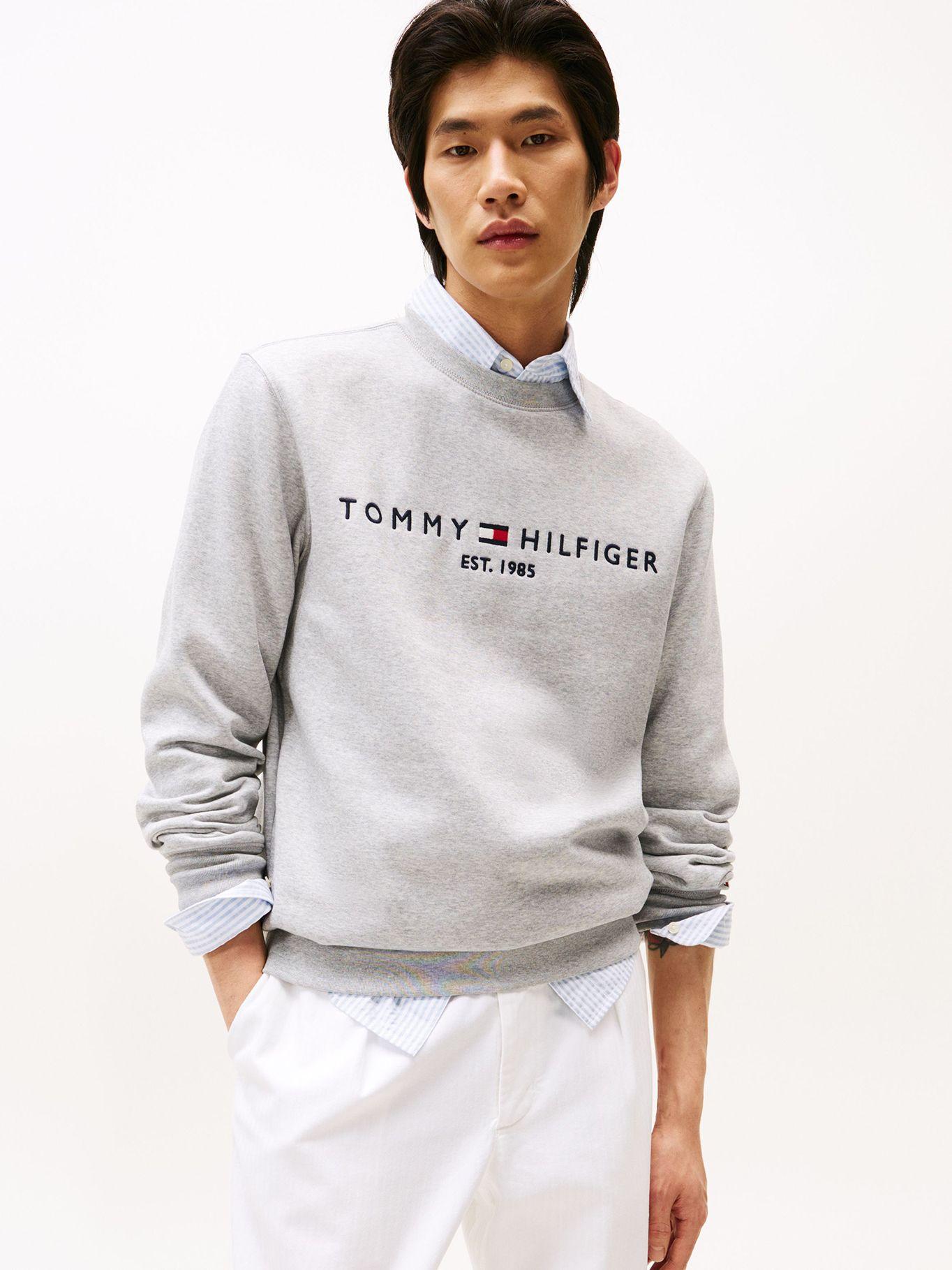 Polerón Established 1985 Gris Tommy Hilfiger-0