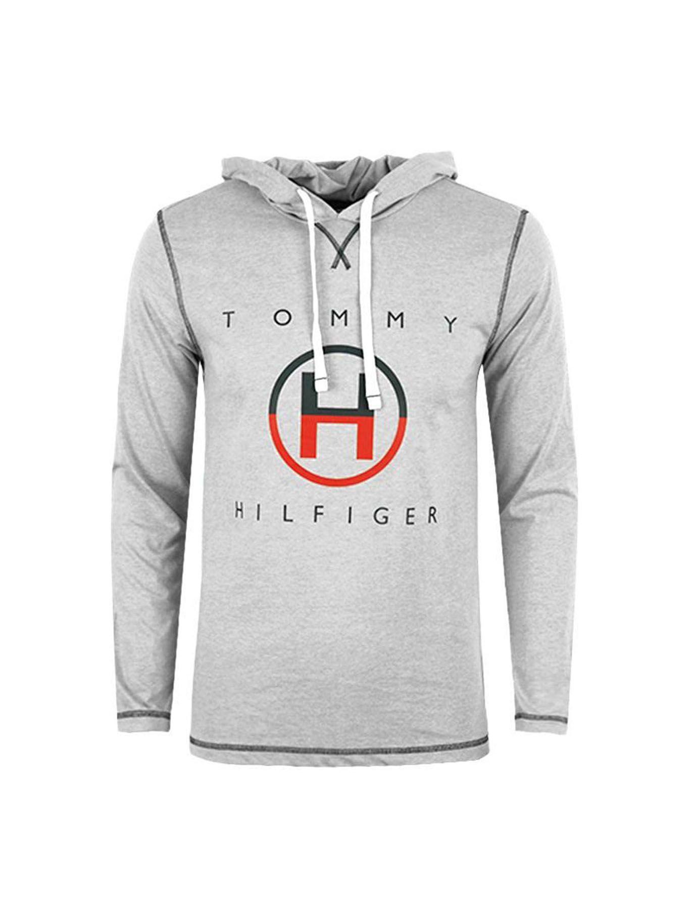 Pijama Hoodie Logo Essential Gris Tommy Hilfiger-0