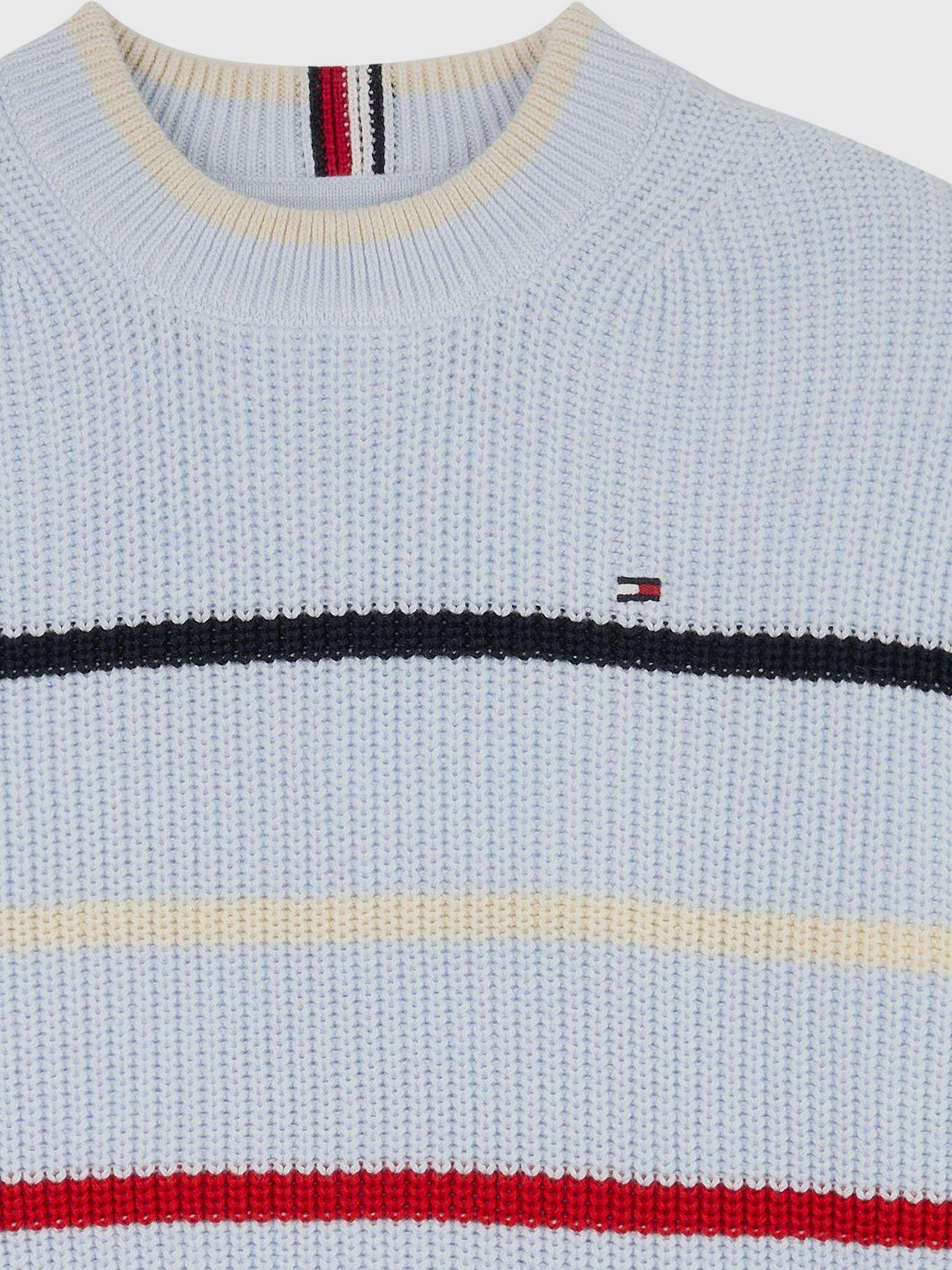 Sweater Niño A Rayas Multicolores Azul Tommy Hilfiger-2