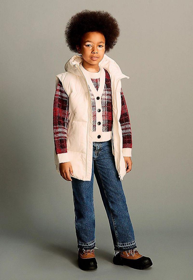 Jeans Wide Leg Azul Tommy Hilfiger-3