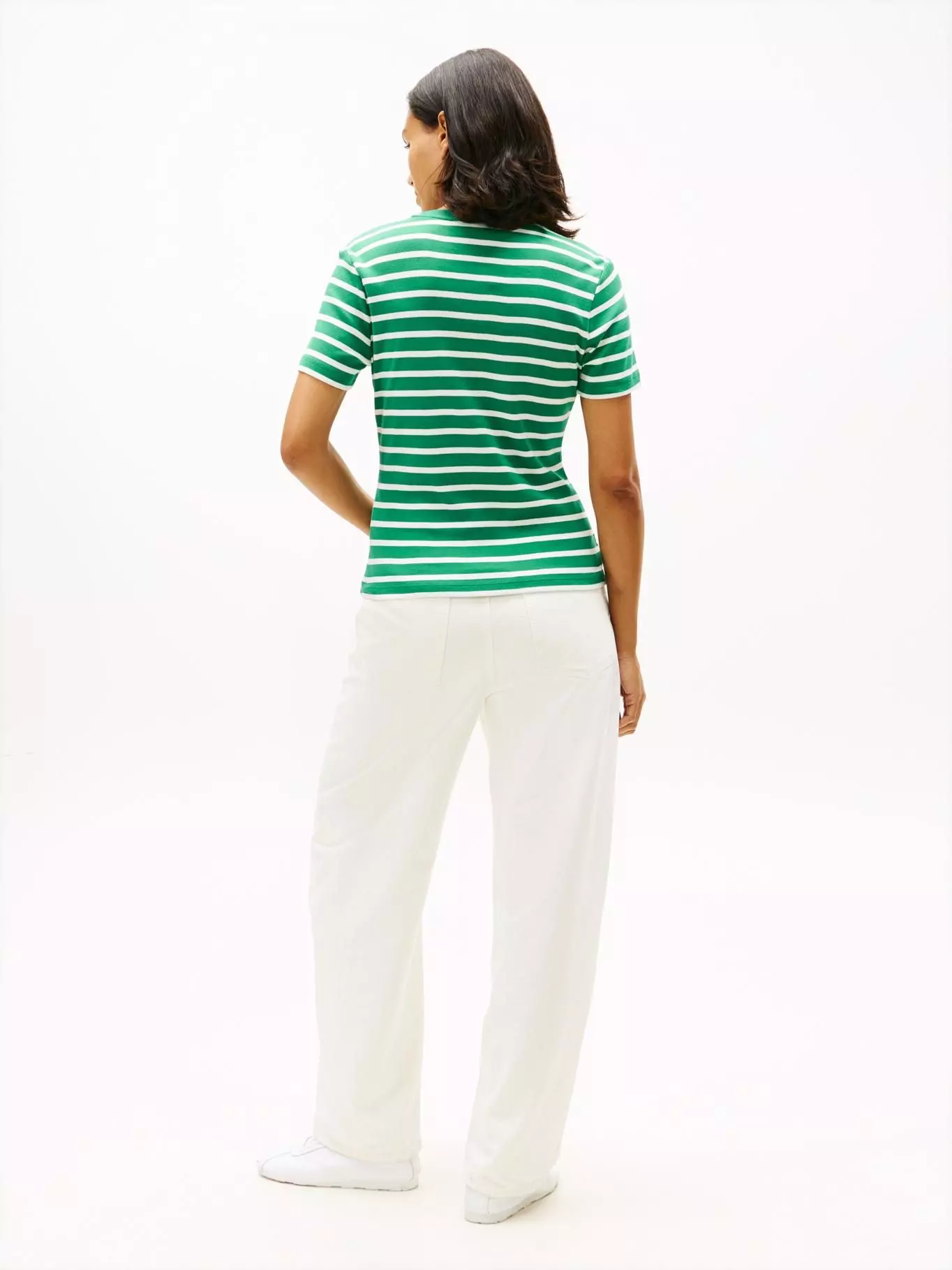 Polera Cody Slim Fit Tommy Hilfiger Verde-2
