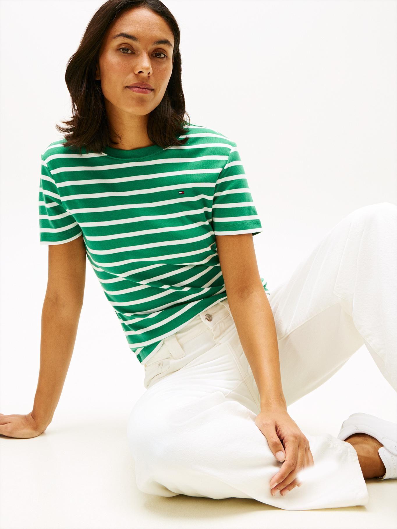 Polera Cody Slim Fit Tommy Hilfiger Verde-3