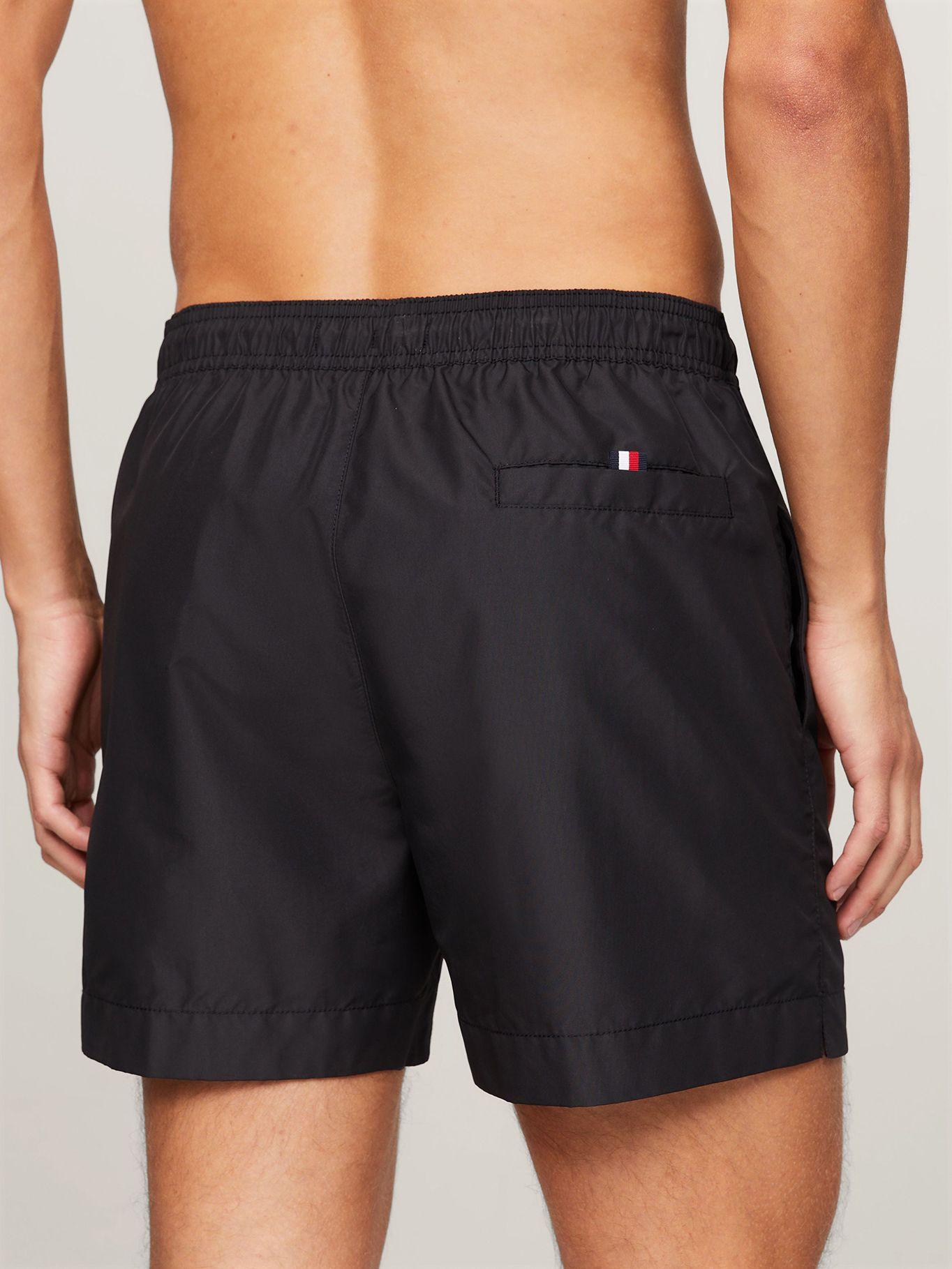 Traje De Baño De Largo Con Logo Negro Tommy Hilfiger-2