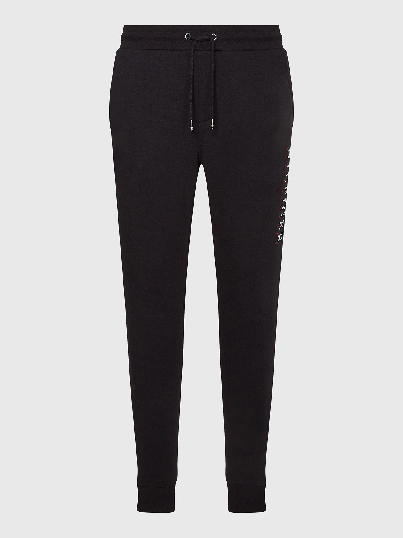 Jogger Signature Logo Negro Tommy Hilfiger A2-3