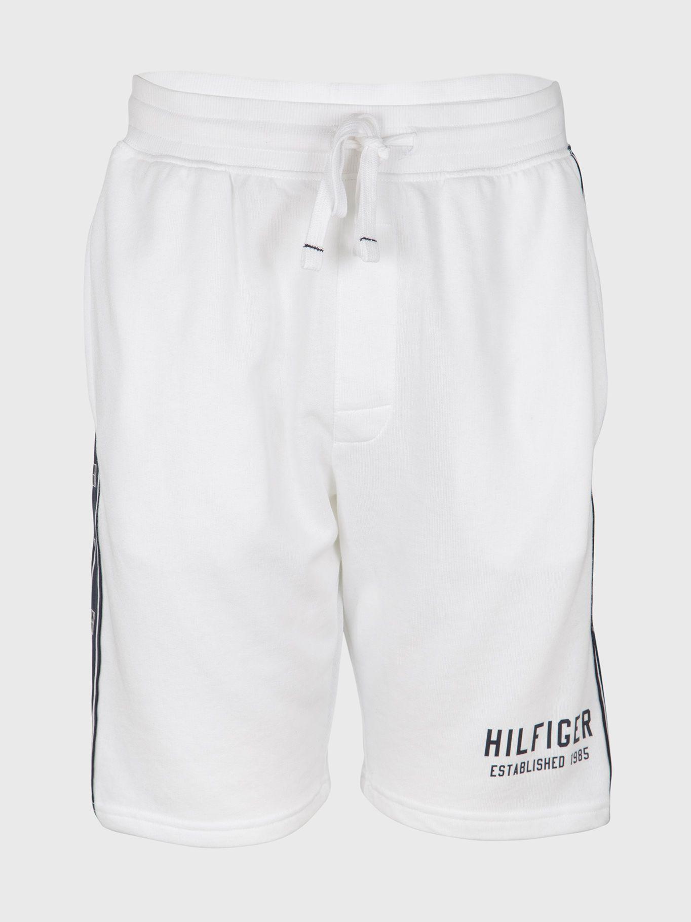 Pijama Pantalón Corto Con Logo Blanco Tommy Hilfiger-0