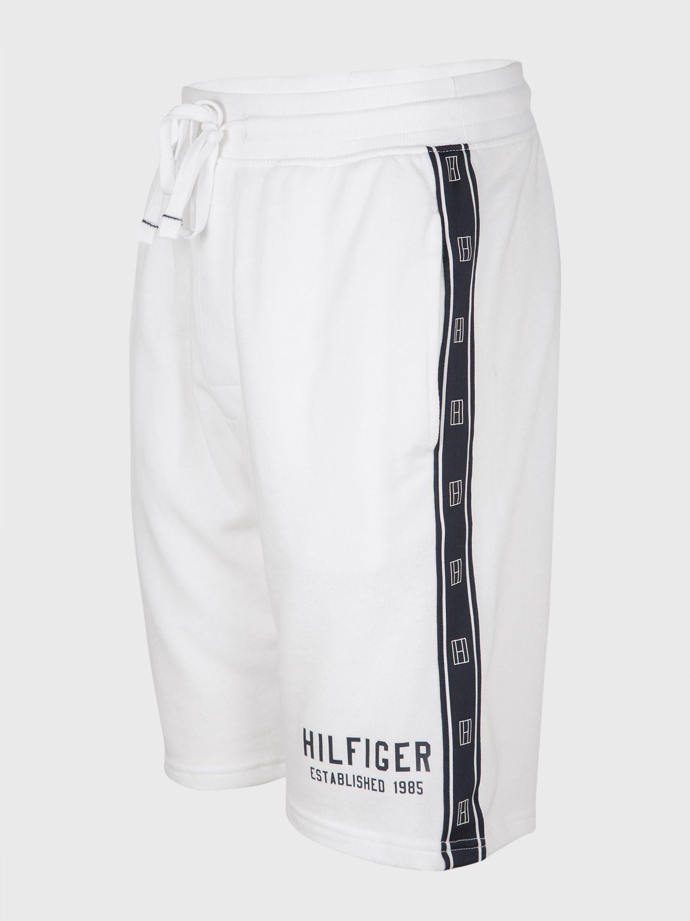 Pijama Pantalón Corto Con Logo Blanco Tommy Hilfiger-1