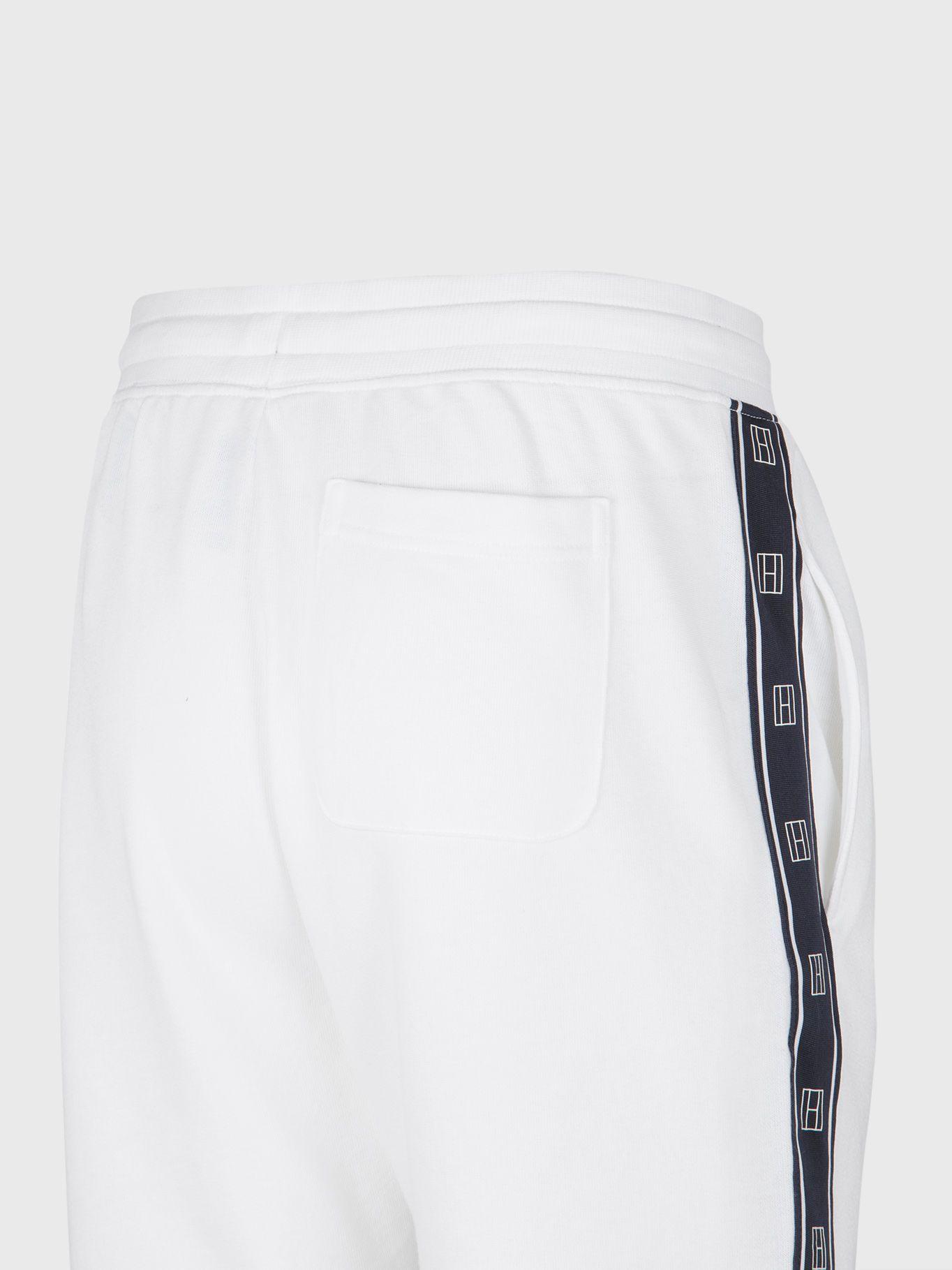 Pijama Pantalón Corto Con Logo Blanco Tommy Hilfiger-3