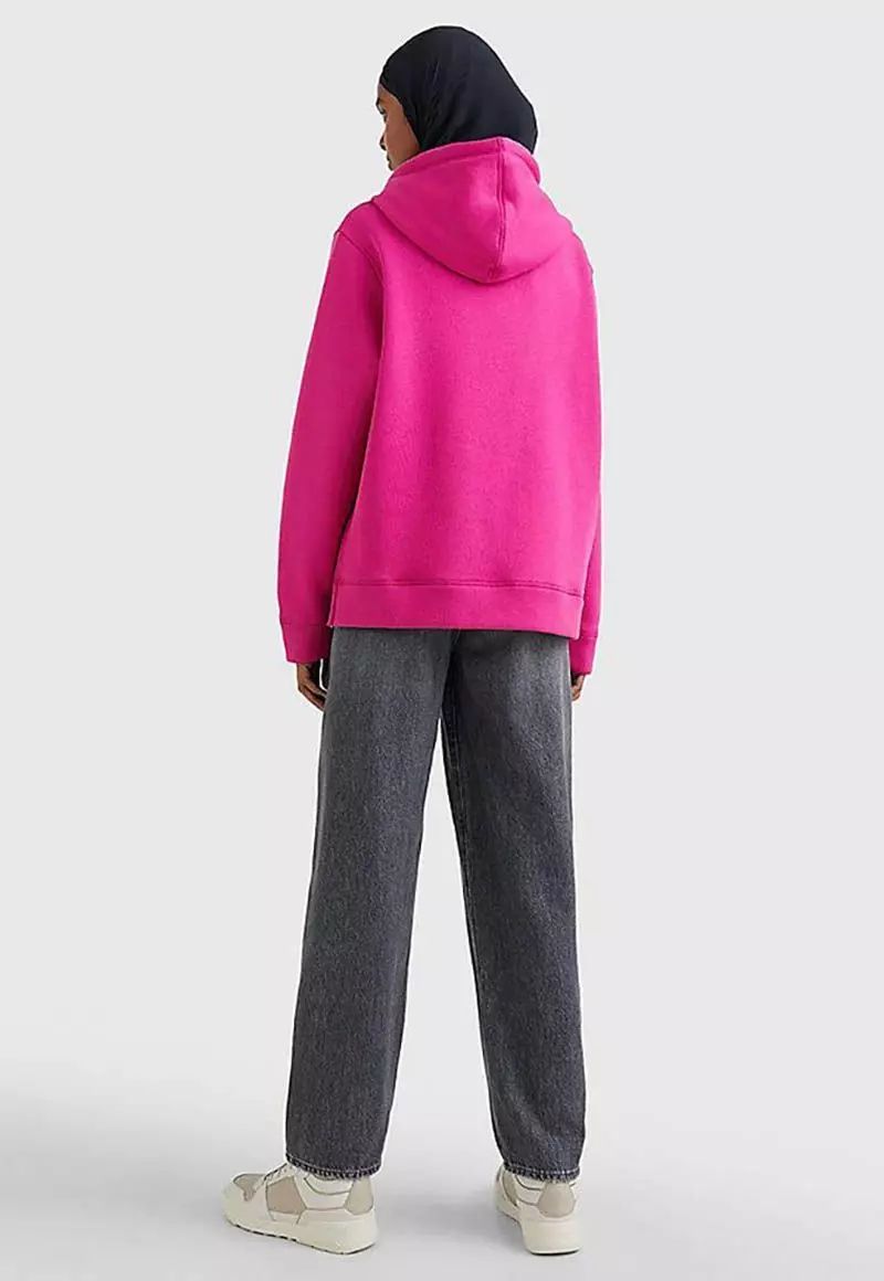 Polerón Hoodie Essential Fucsia Tommy Hilfiger-2