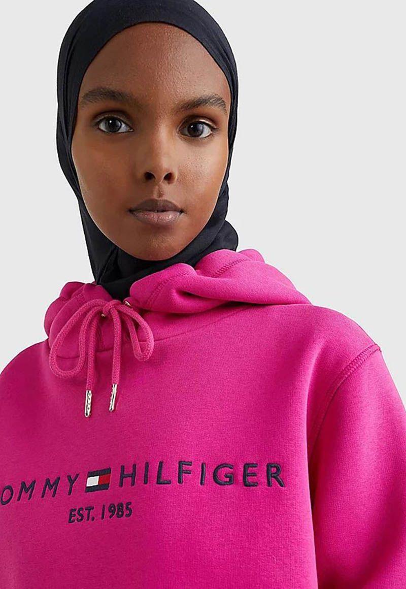 Polerón Hoodie Essential Fucsia Tommy Hilfiger-3