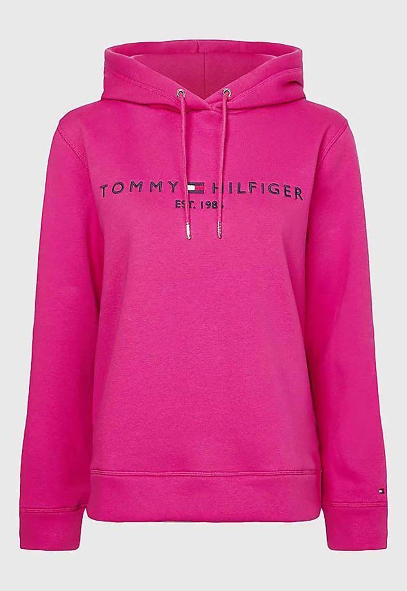 Polerón Hoodie Essential Fucsia Tommy Hilfiger-4