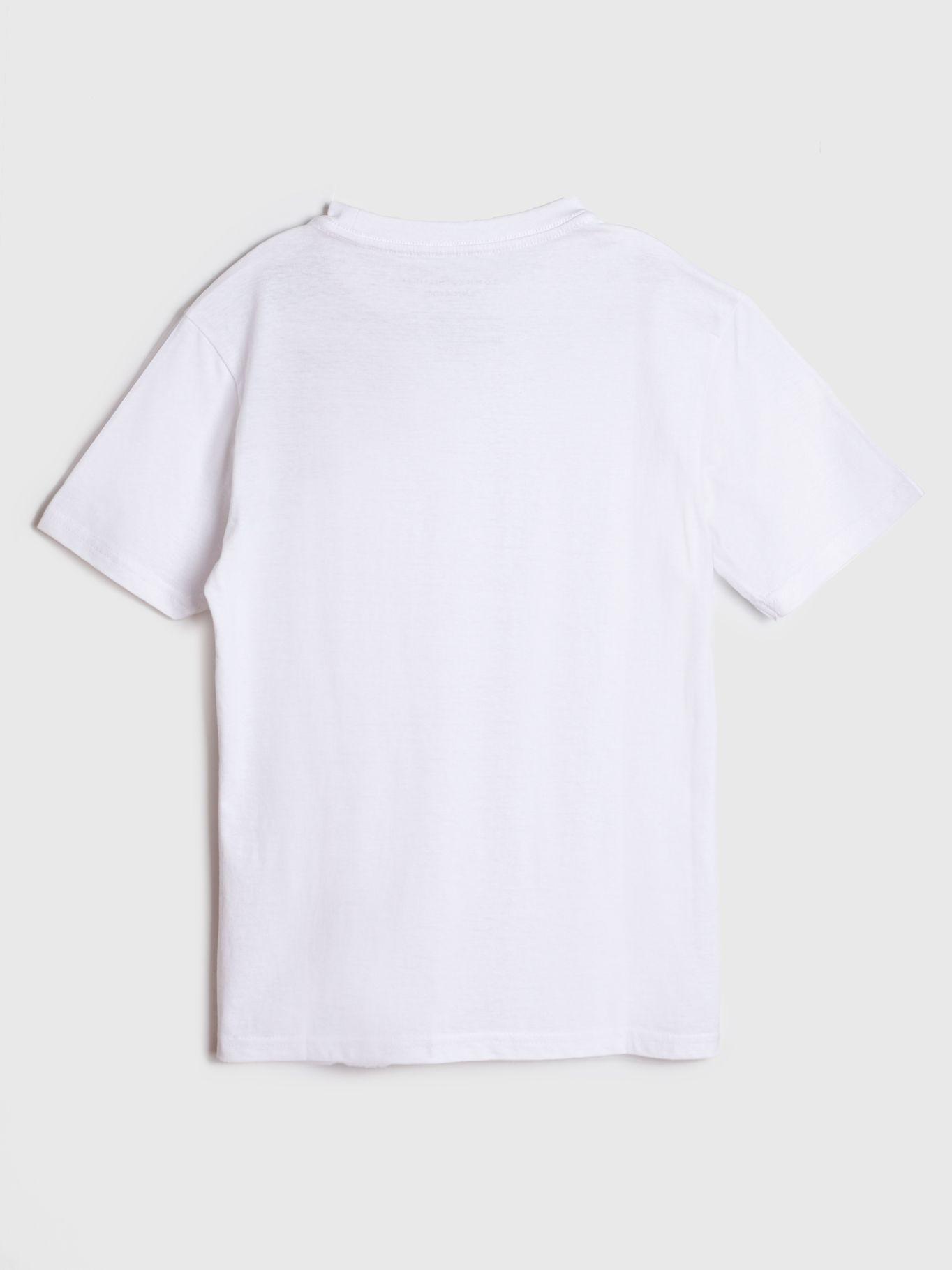 Polera Iconic Graphic Logo Blanco Tommy Hilfiger-1
