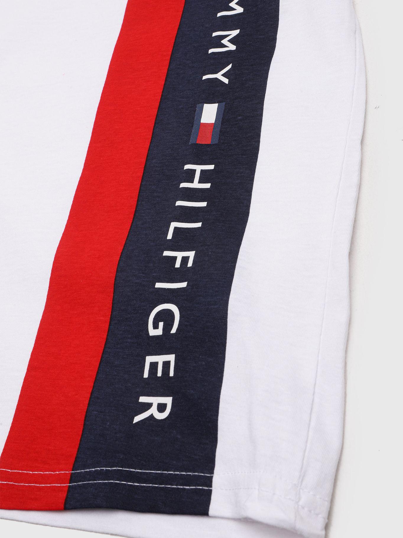 Polera Iconic Graphic Logo Blanco Tommy Hilfiger-2