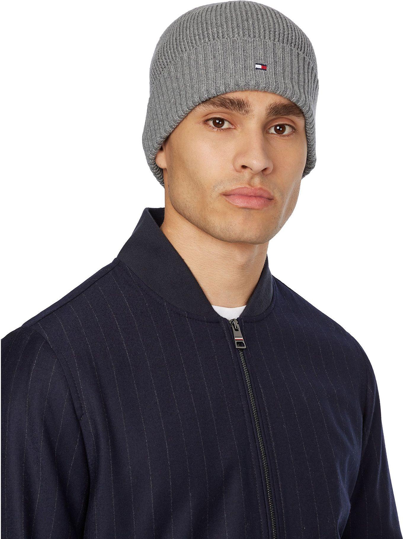 Gorro Beanie Con Logo Gris Tommy Hilfiger-2