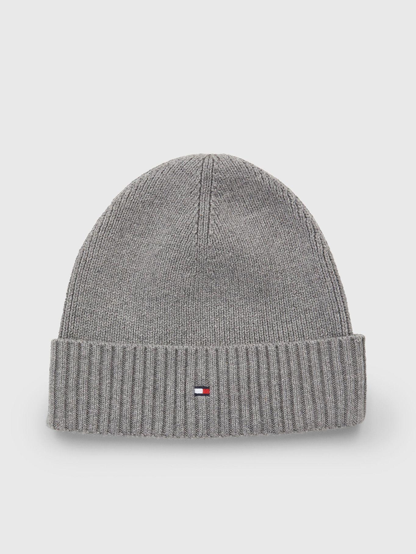 Gorro Beanie Con Logo Gris Tommy Hilfiger-0