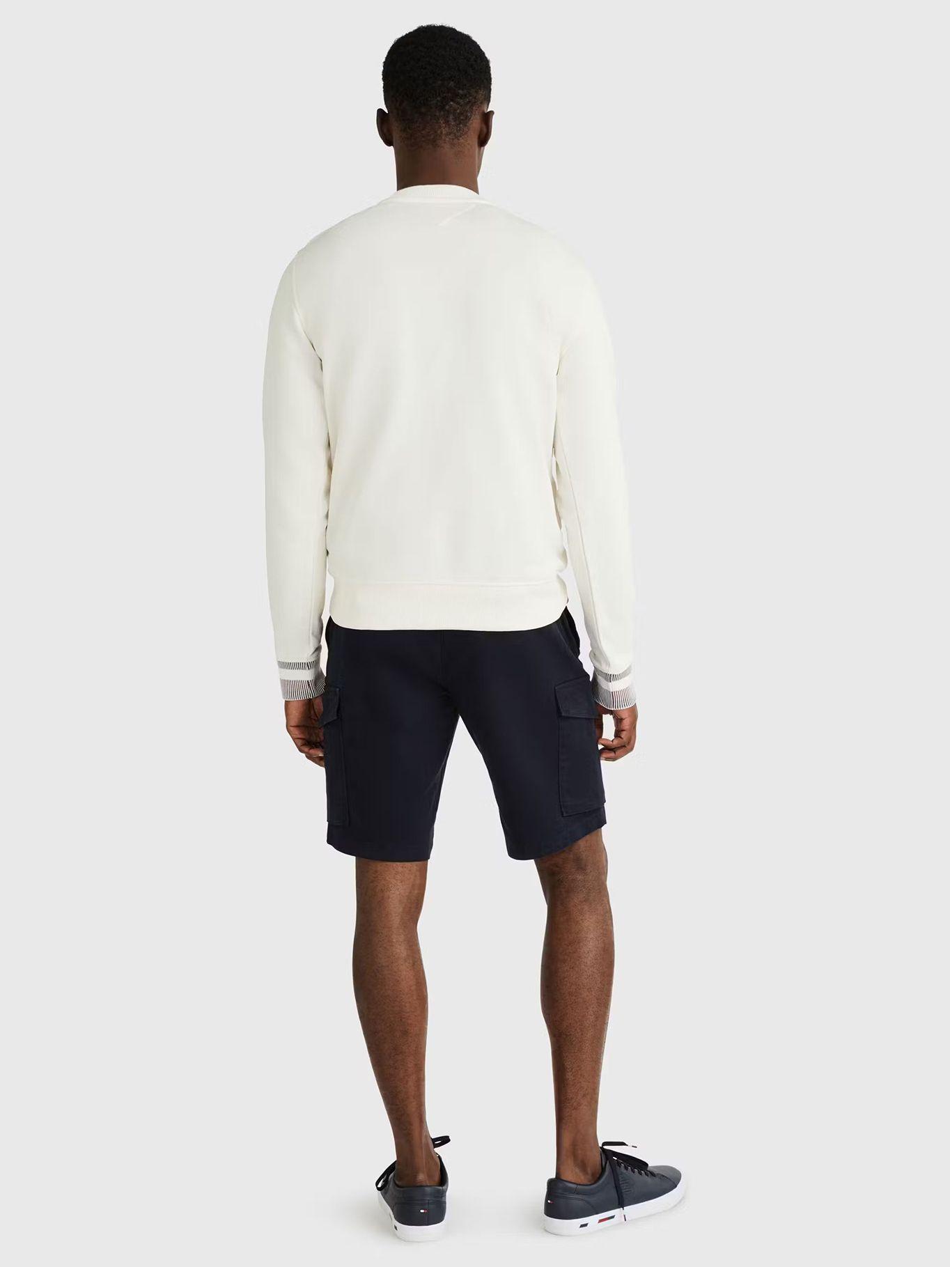 Polerón Collegiate Monotype Logo Blanco Tommy Hilfiger-2