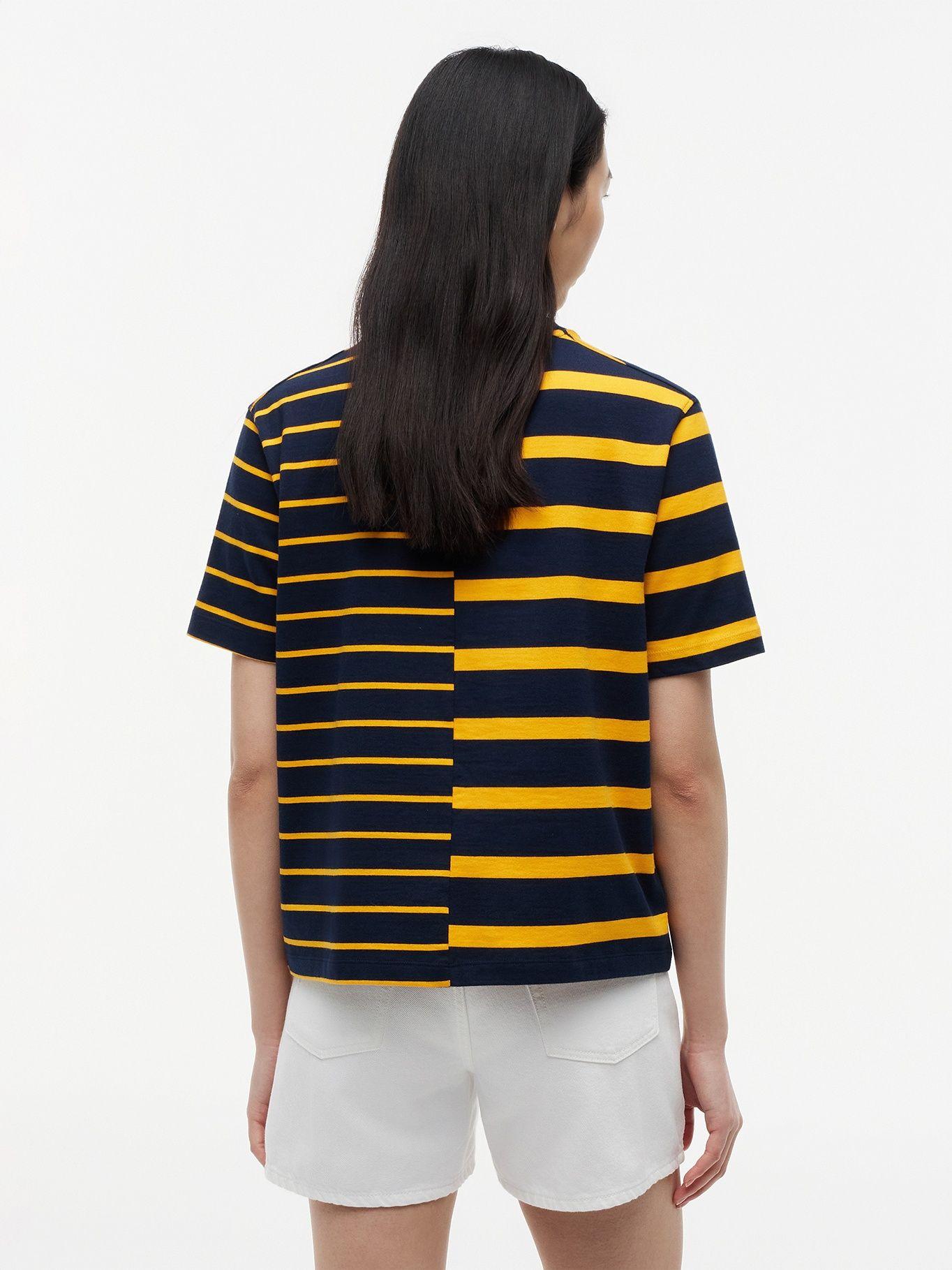 Polera De Rayas Mixtas Relaxed Fit-2