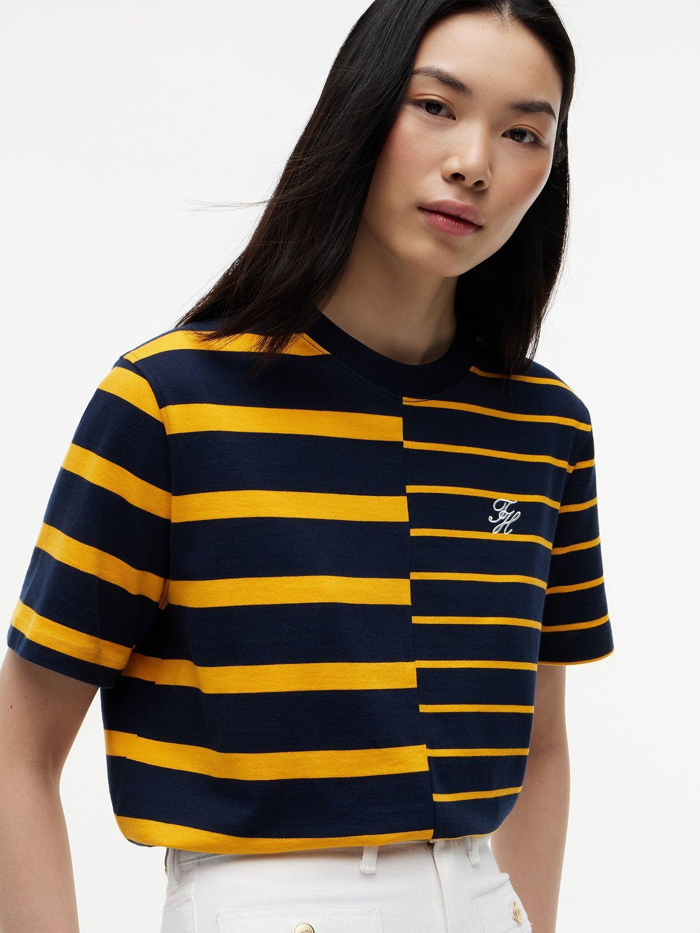 Polera De Rayas Mixtas Relaxed Fit-3
