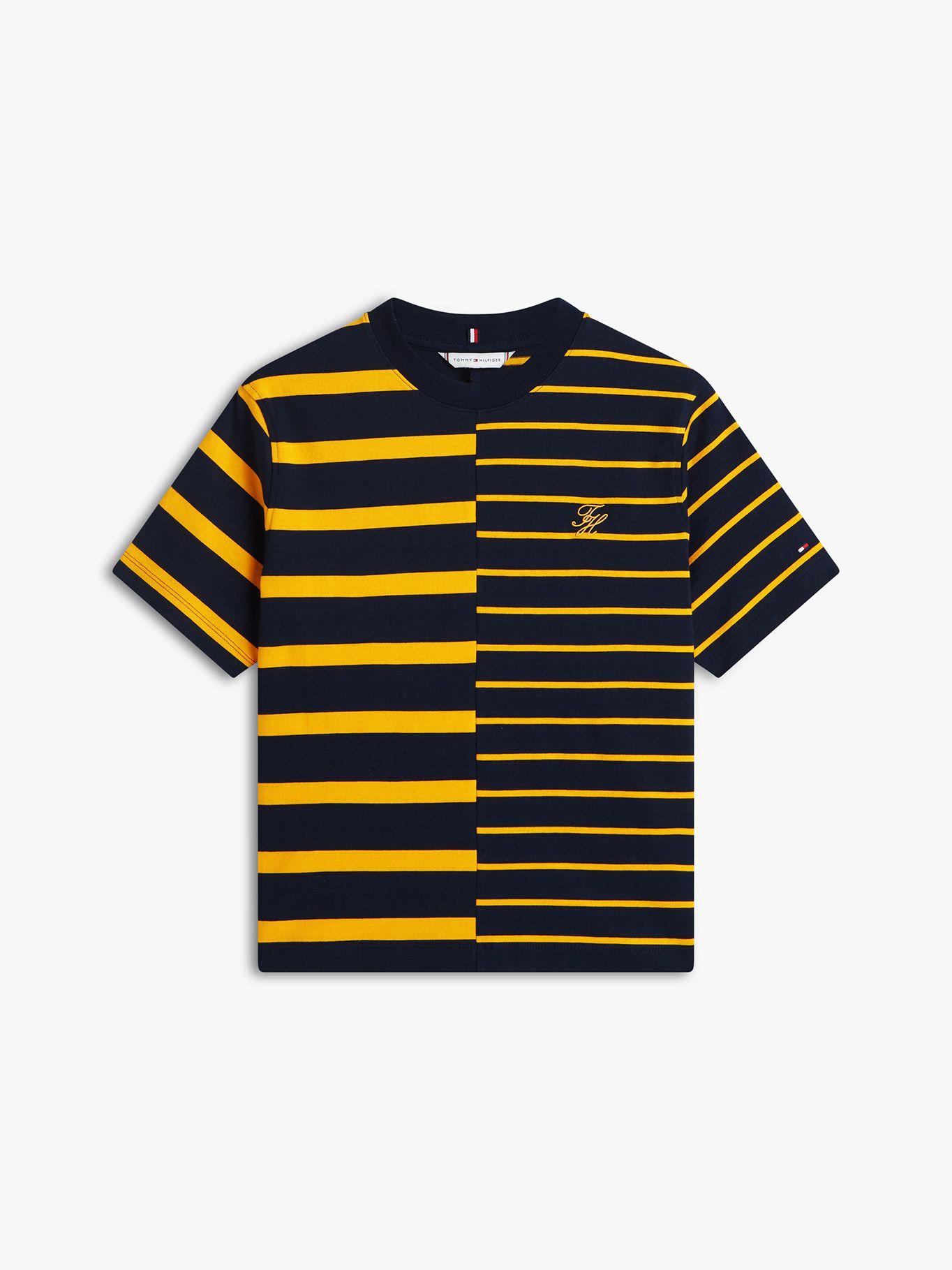 Polera De Rayas Mixtas Relaxed Fit-4