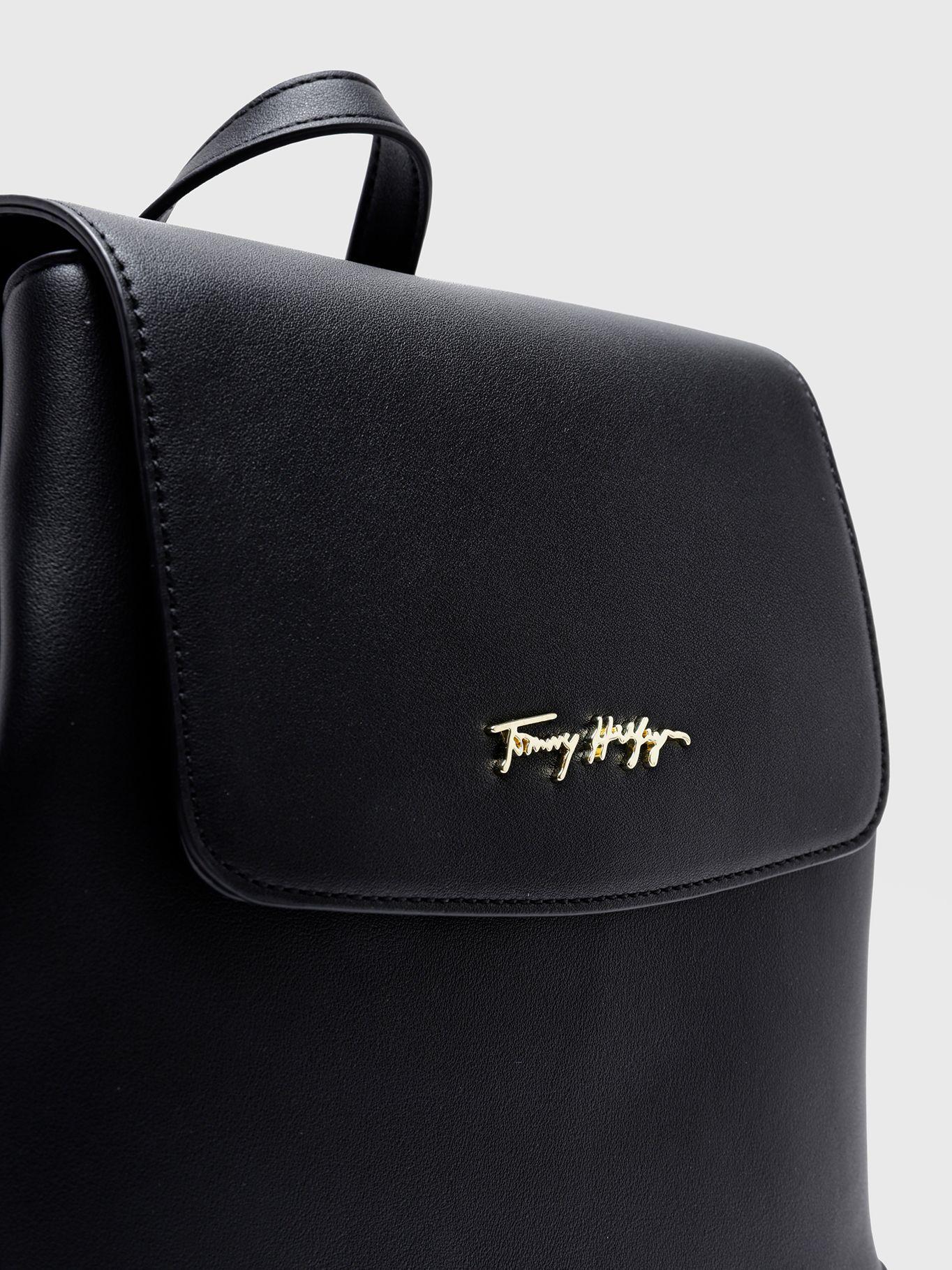 Mochila Flap Signature Negro Tommy Hilfiger-2