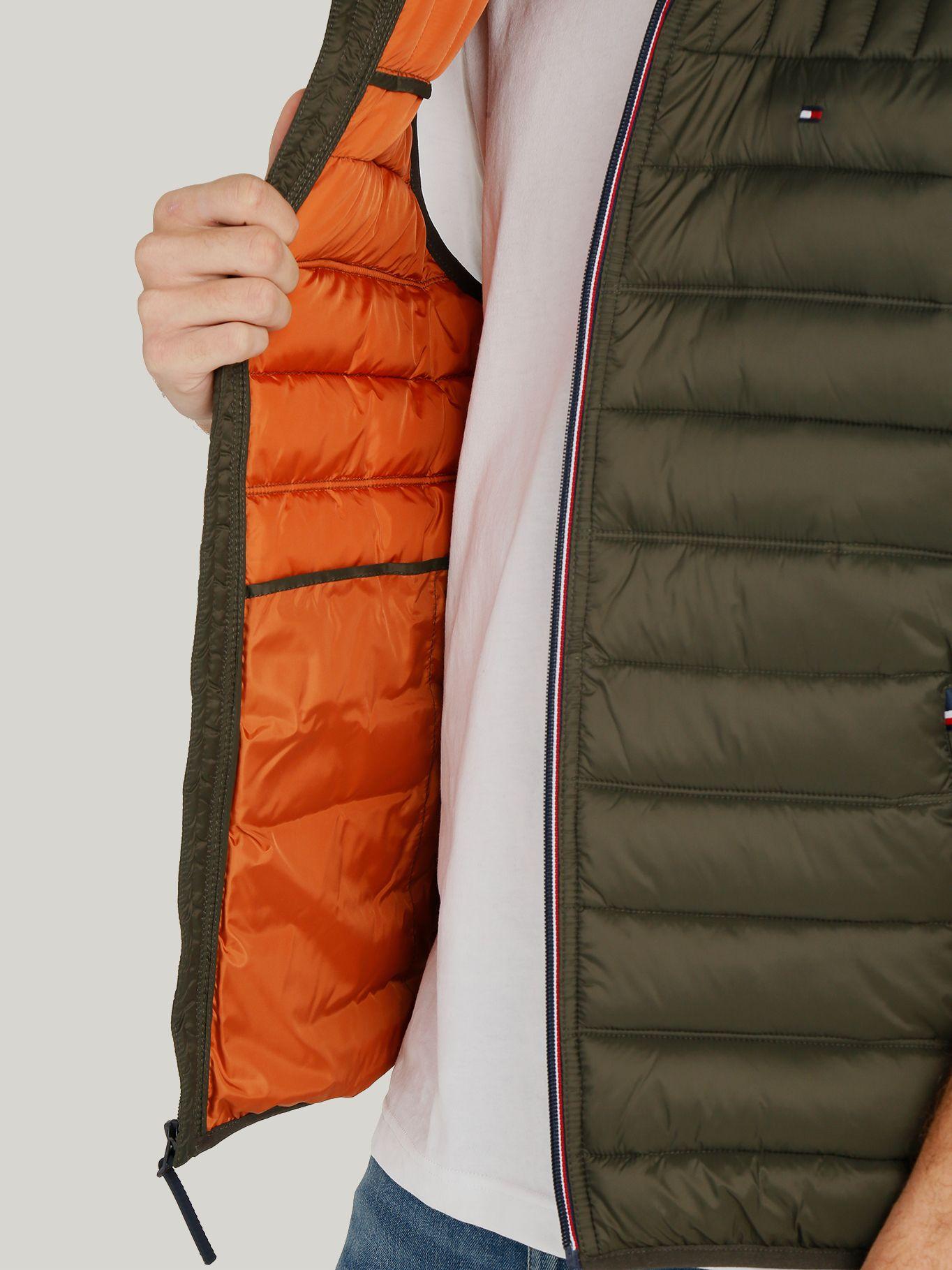Parka Vest Light Weight Quilted Verde Tommy Hilfiger-4