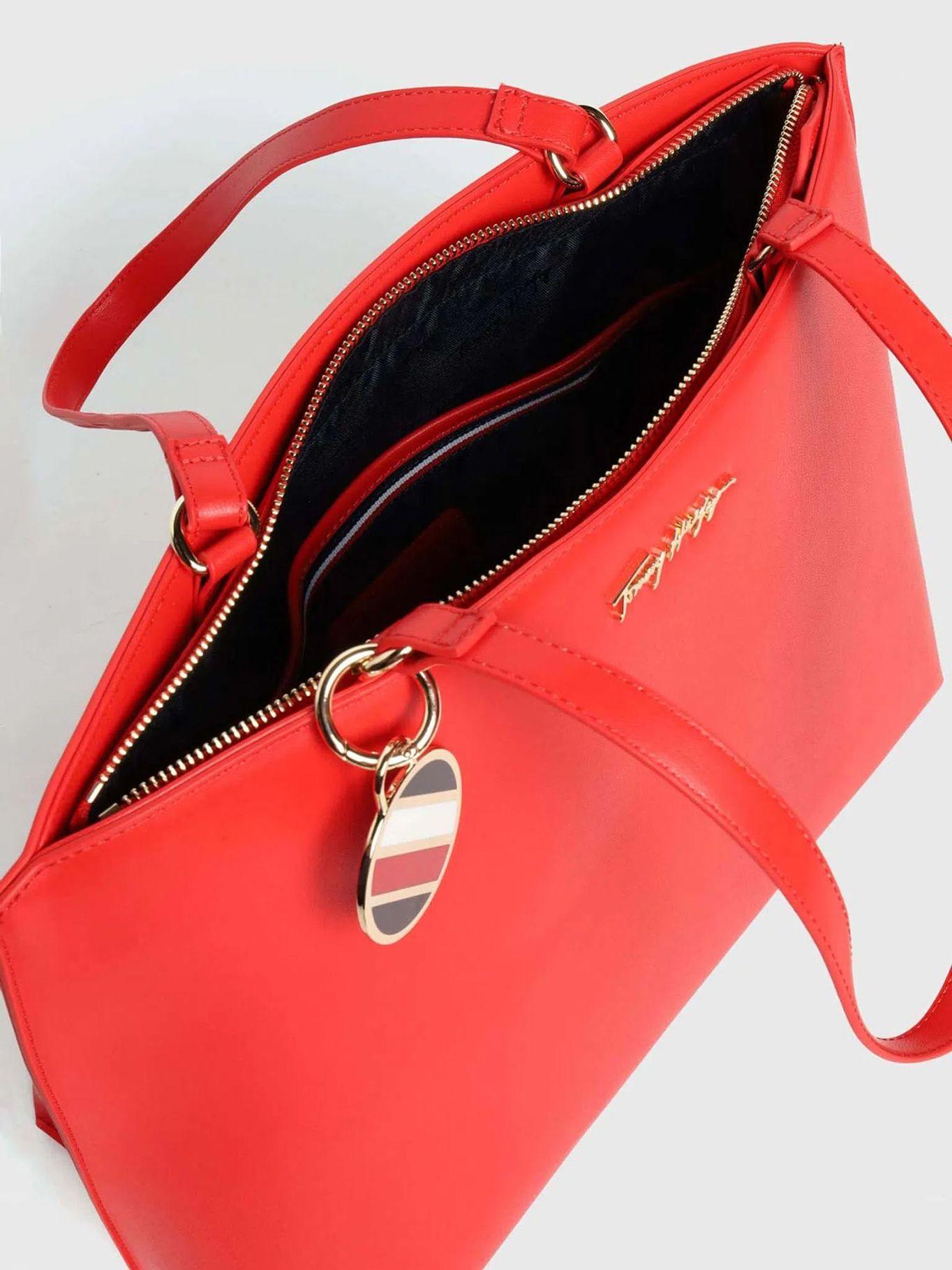 Tote Latam Signature Rojo Tommy Hilfiger-3