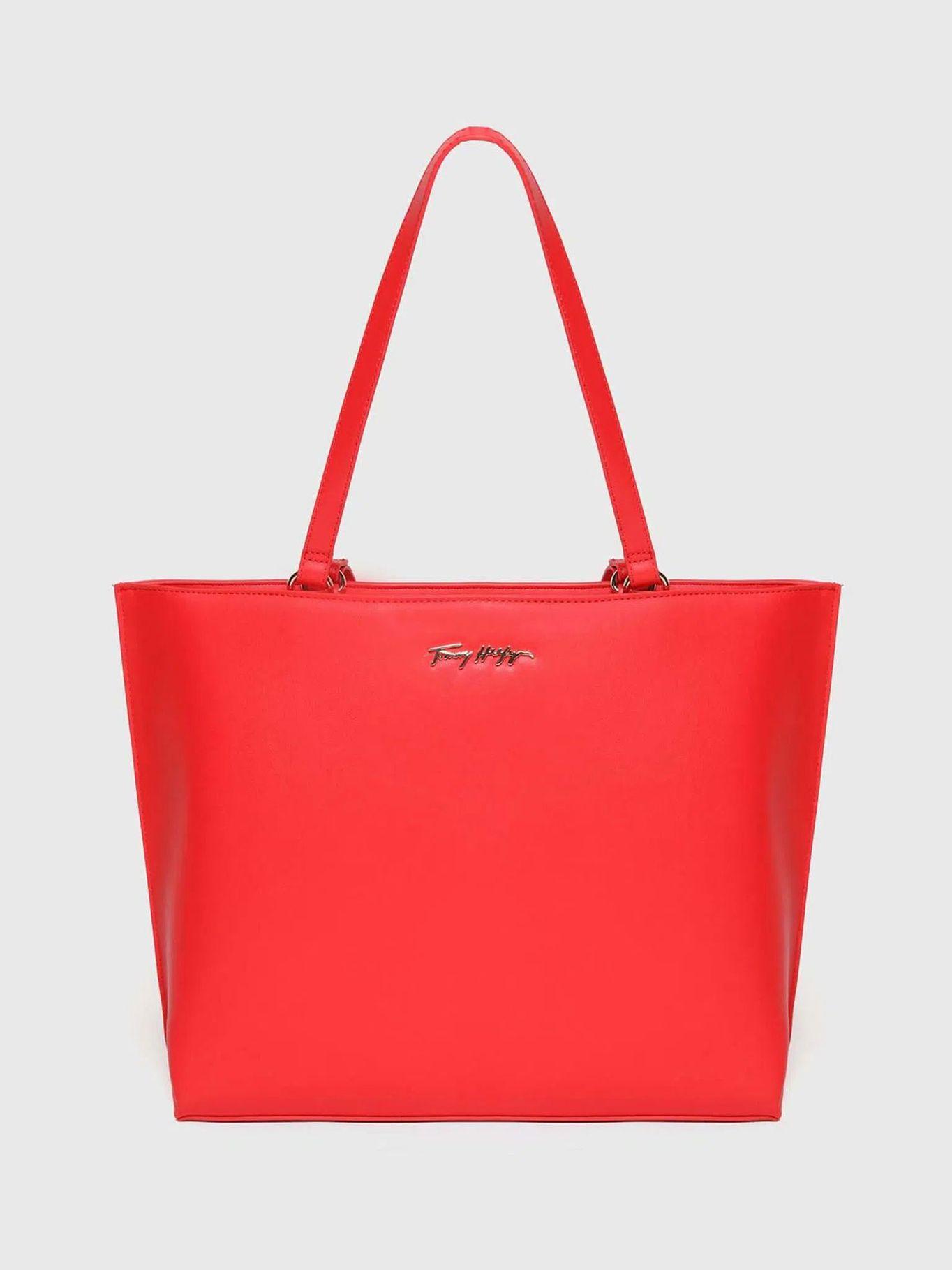 Tote Latam Signature Rojo Tommy Hilfiger-0