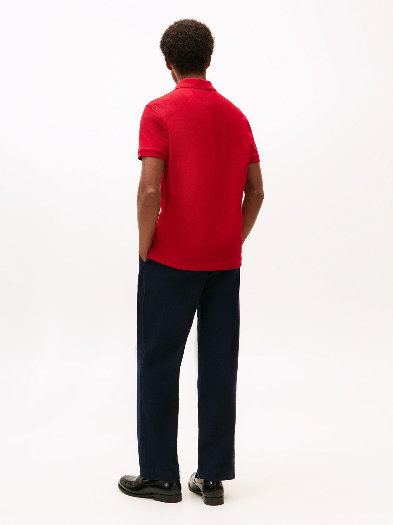 Polo Con Logo Gráfico Regular Fit Rojo Tommy Hilfiger-2