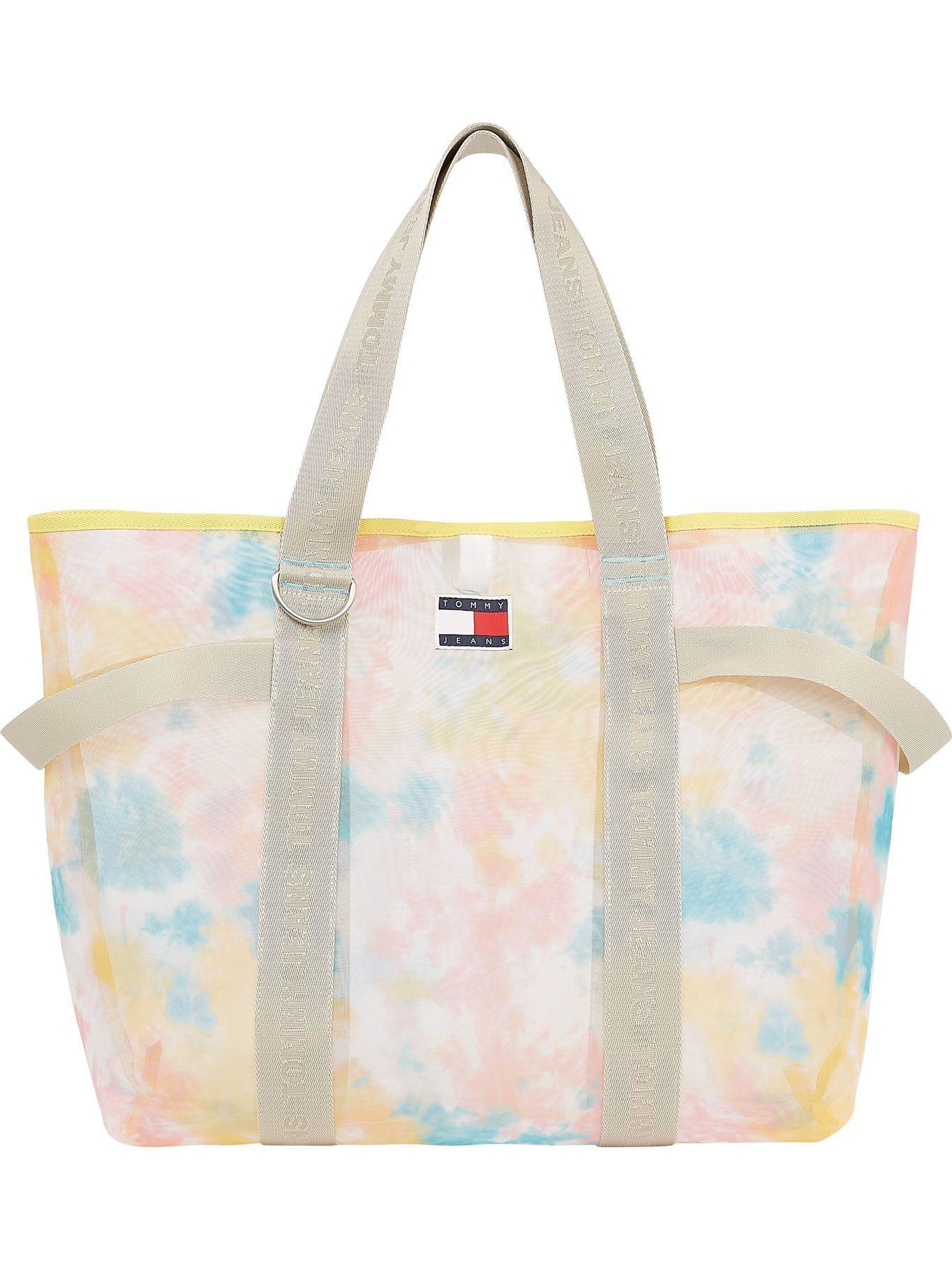 Bolso Tote De Malla Tie Dye Lila Tommy Hilfiger-0