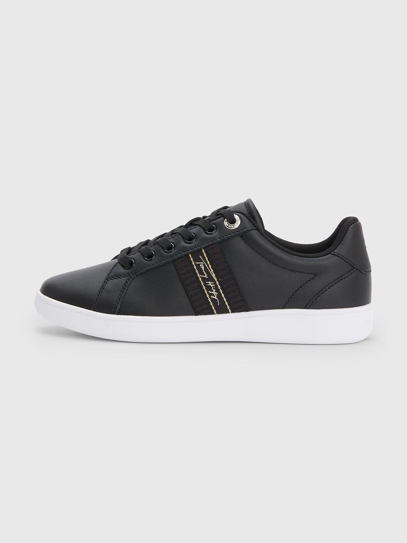 Zapatilla Signature Webbing Negro Tommy Hilfiger-2