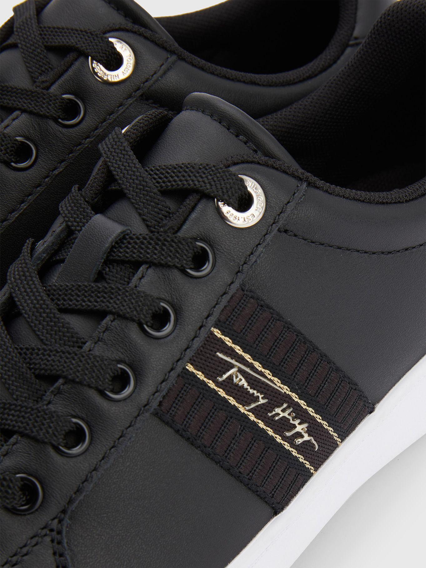 Zapatilla Signature Webbing Negro Tommy Hilfiger-3