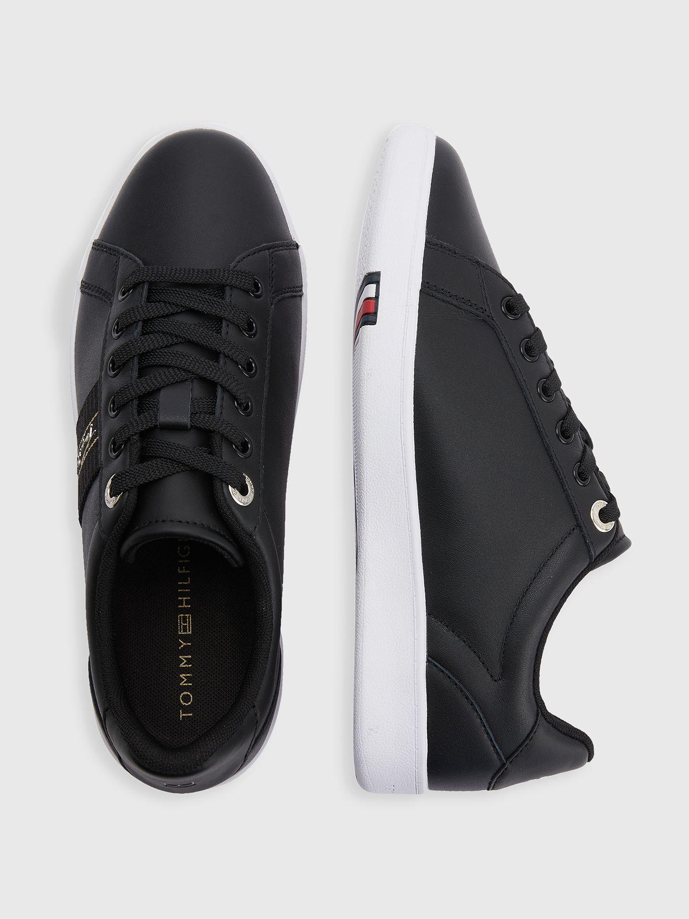 Zapatilla Signature Webbing Negro Tommy Hilfiger-4